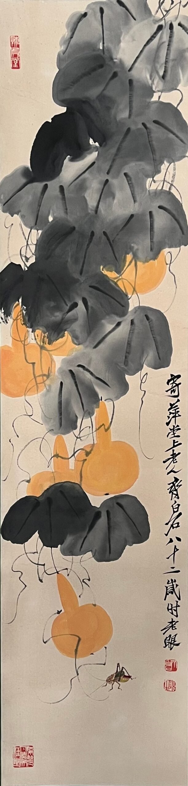 Chinese scroll painting Qi Baishi