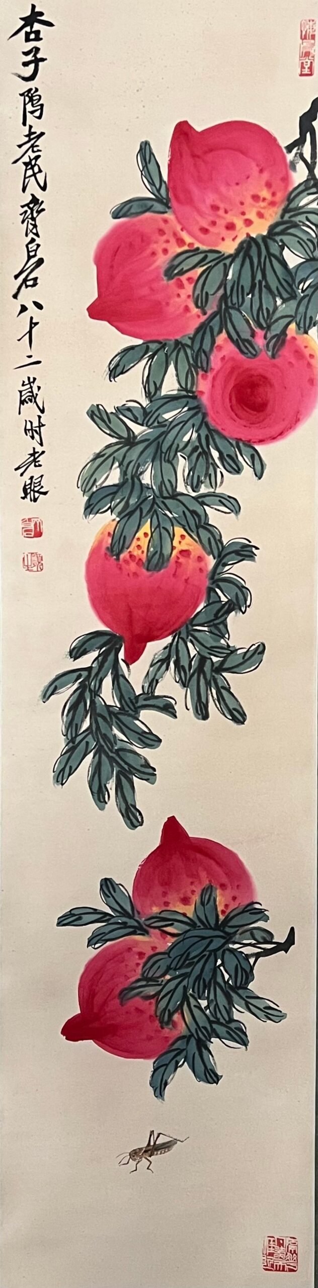 Chinese scroll painting Qi Baishi