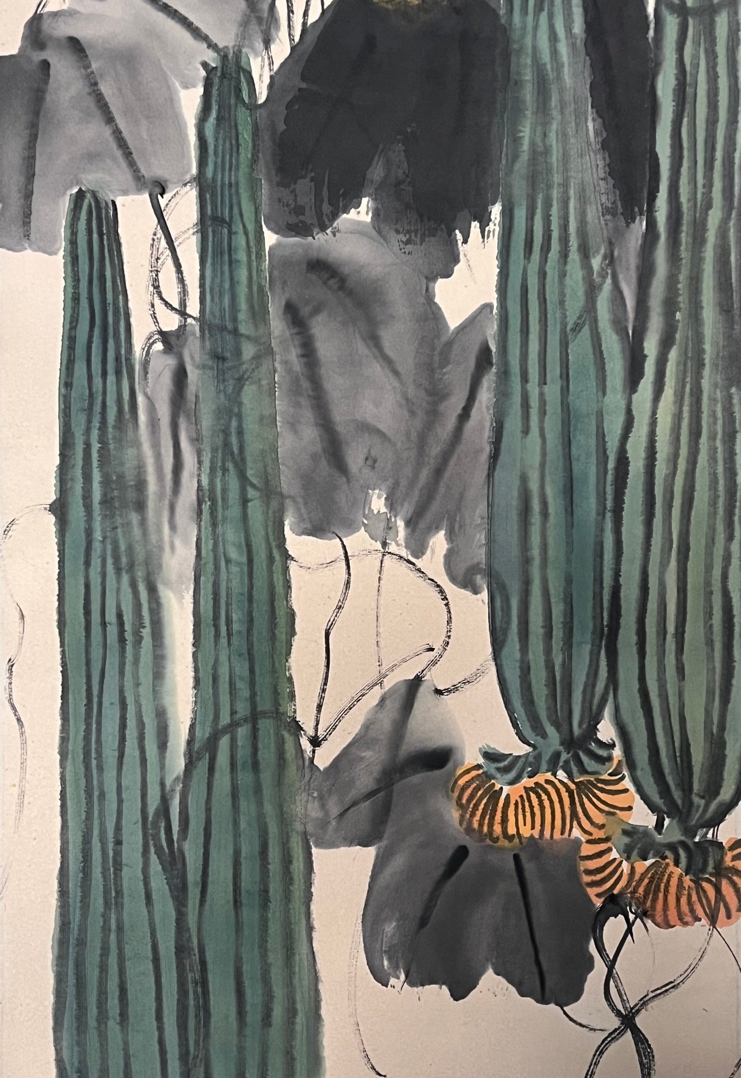 Chinese scroll painting Qi Baishi