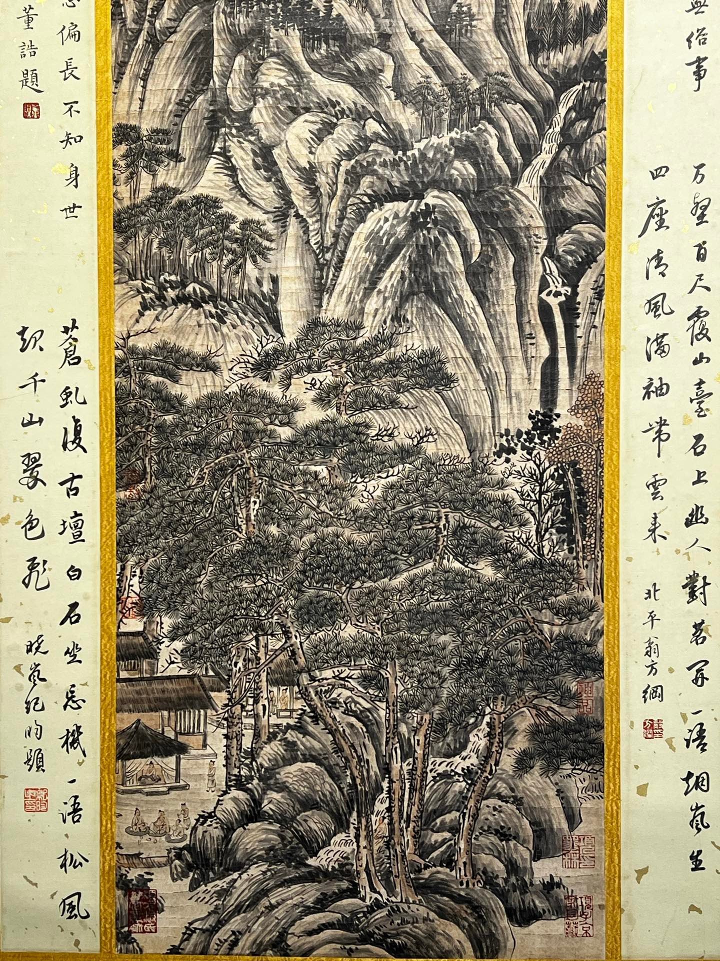 Chinese scroll painting Ni Zan