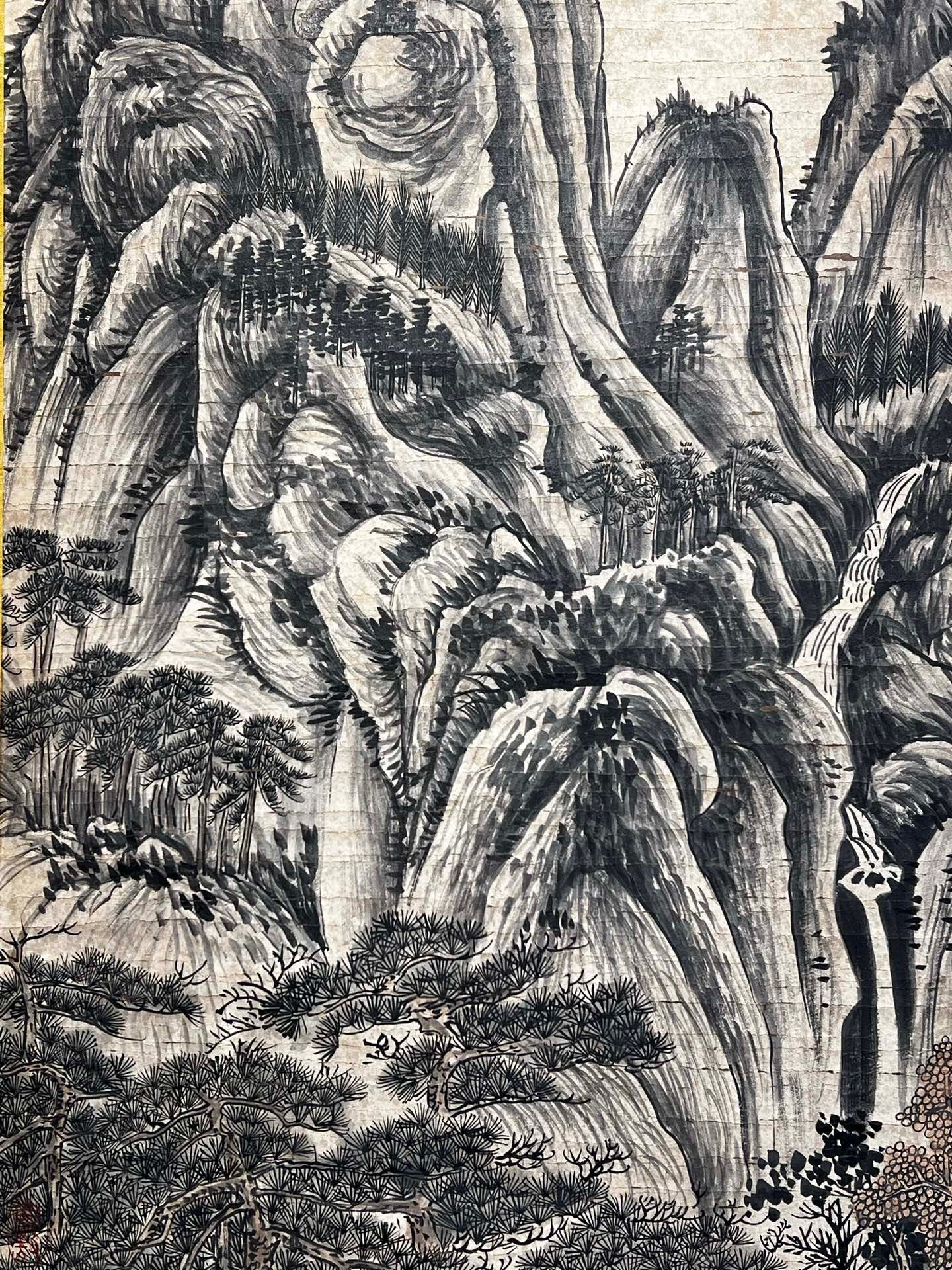 Chinese scroll painting Ni Zan