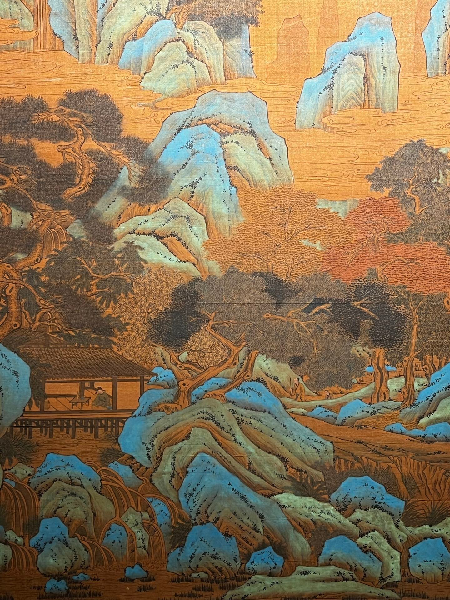 Chinese scroll painting Dowager Cixi