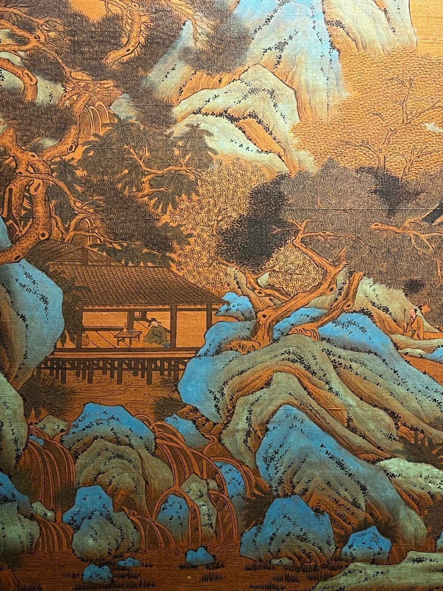Chinese scroll painting Dowager Cixi