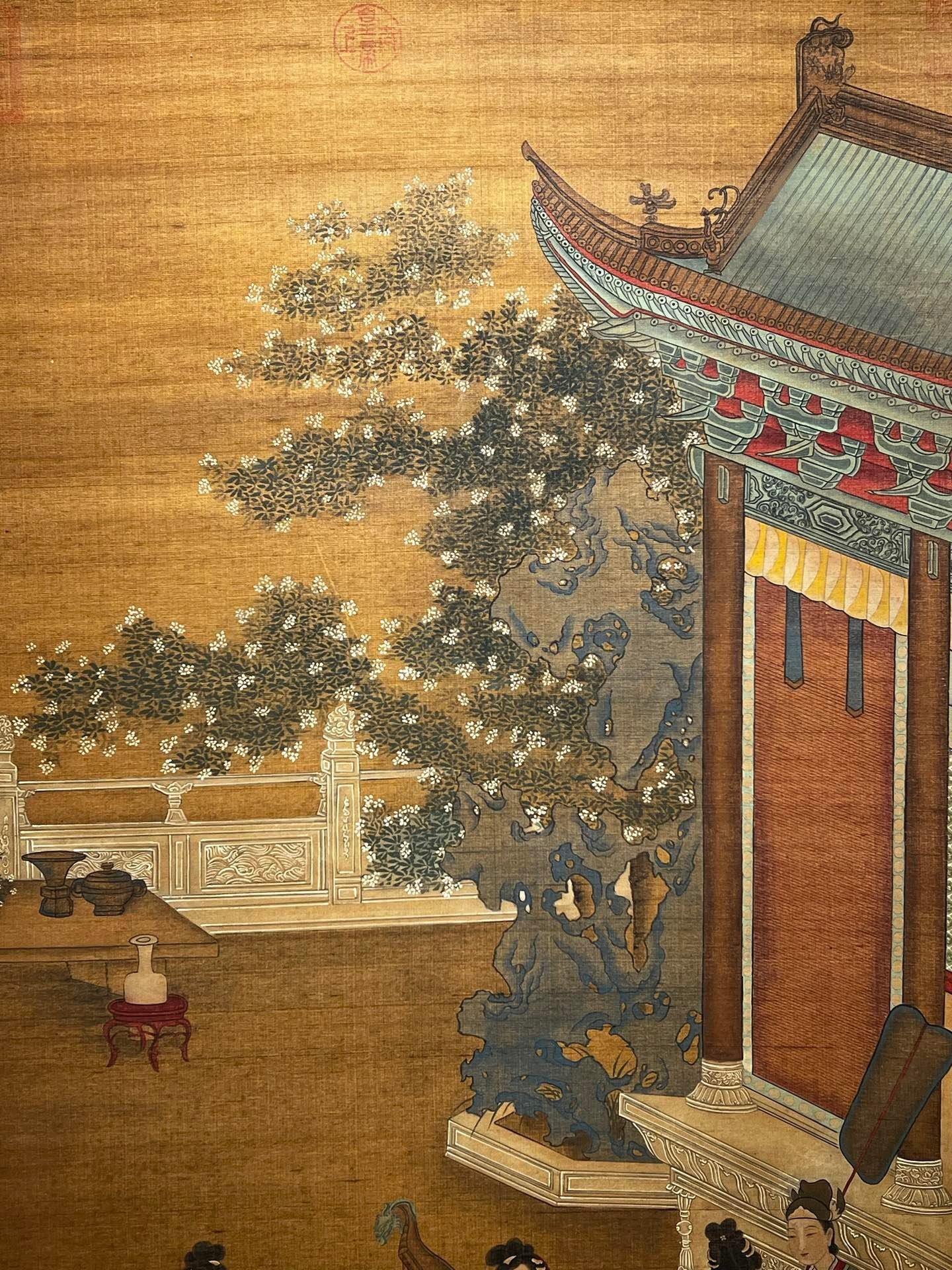 Chinese scroll painting Qiu Zhu