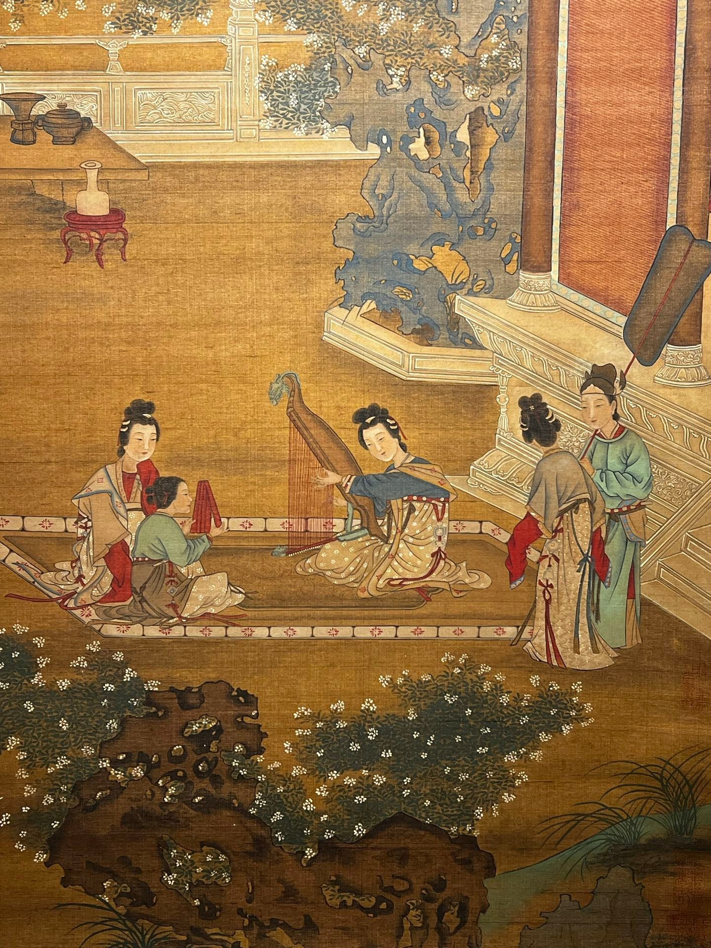 Chinese scroll painting Qiu Zhu