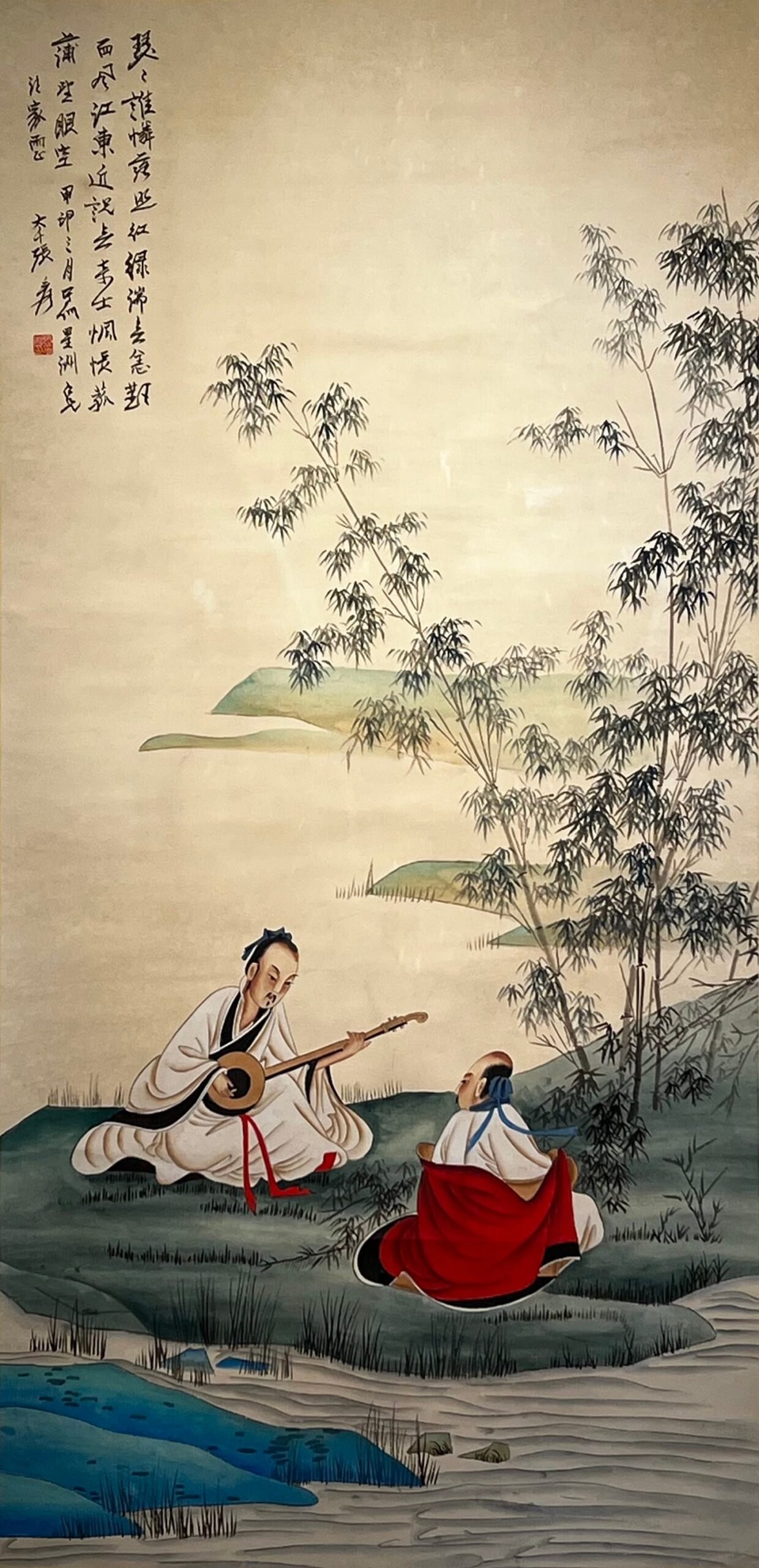 Chinese scroll painting Zhang Daqian