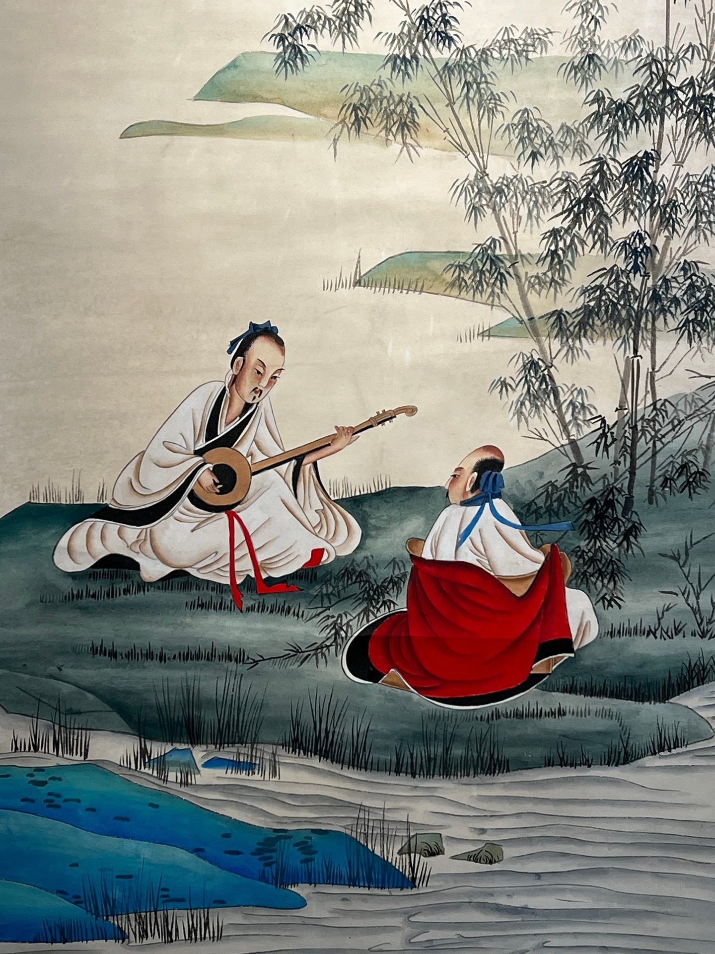 Chinese scroll painting Zhang Daqian