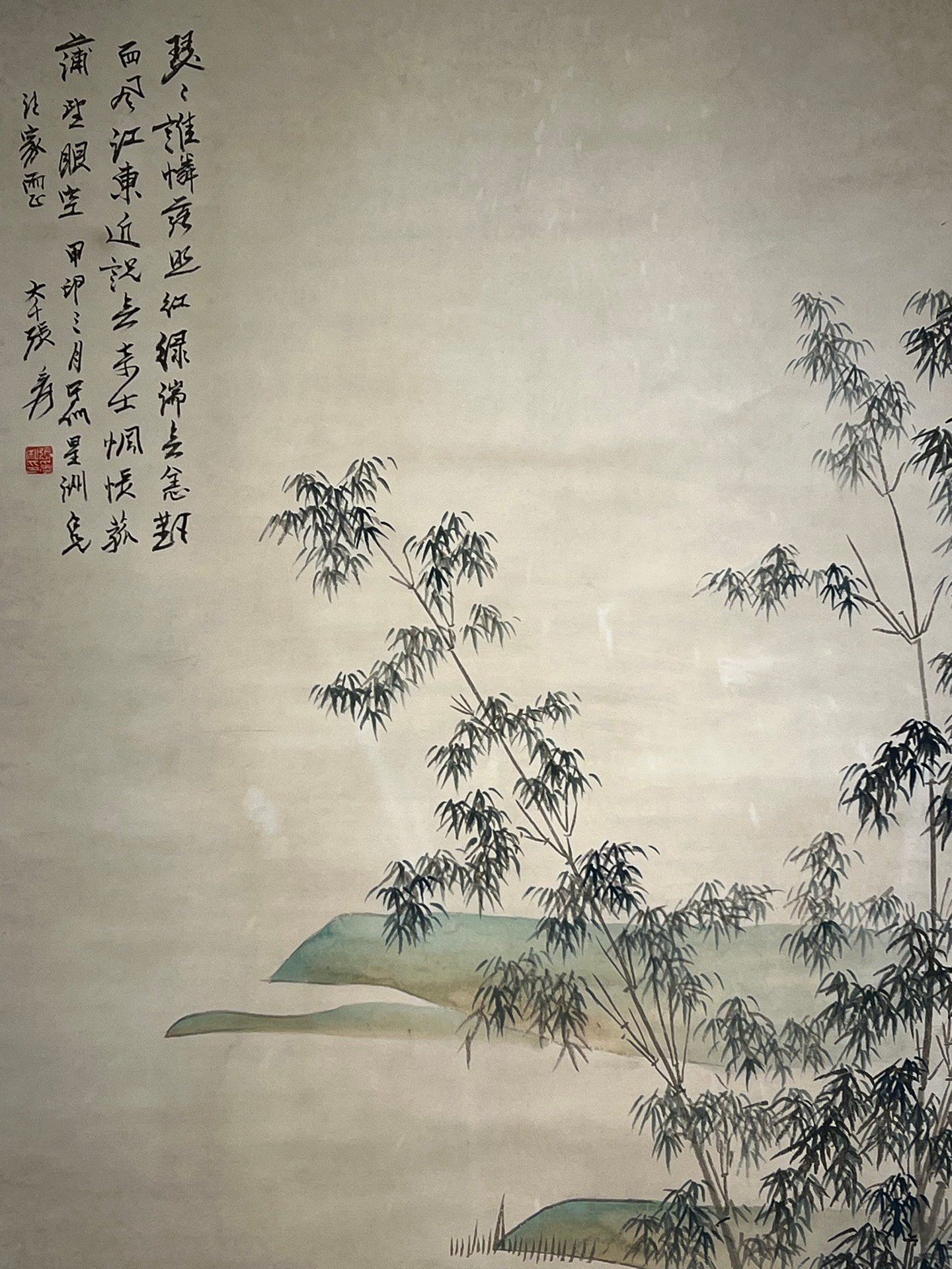 Chinese scroll painting Zhang Daqian