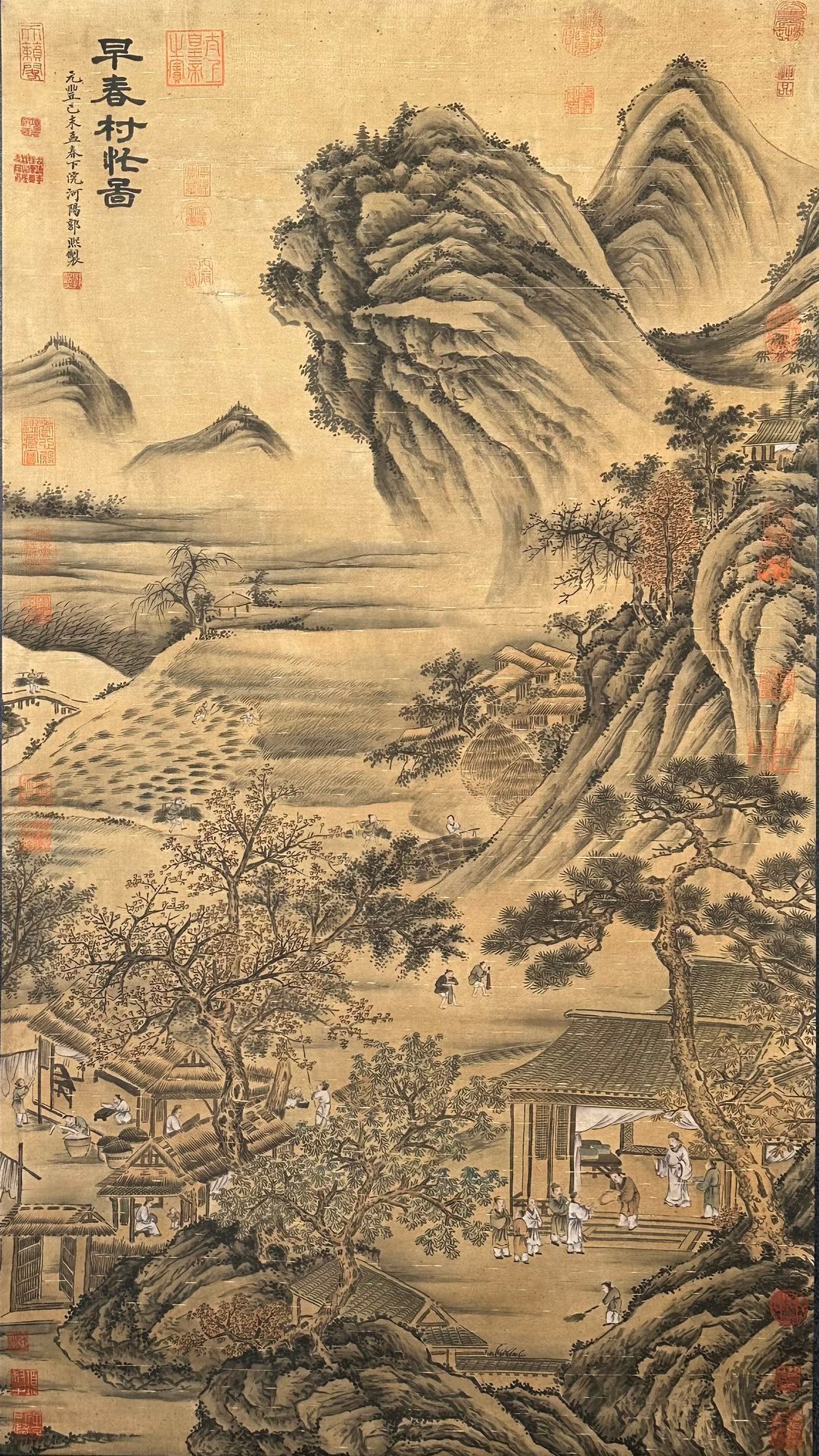 Chinese scroll painting Guo Xi