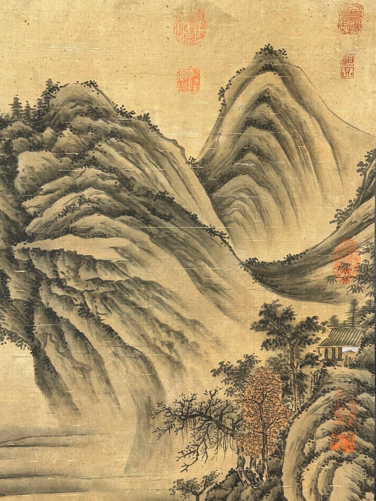 Chinese scroll painting Guo Xi