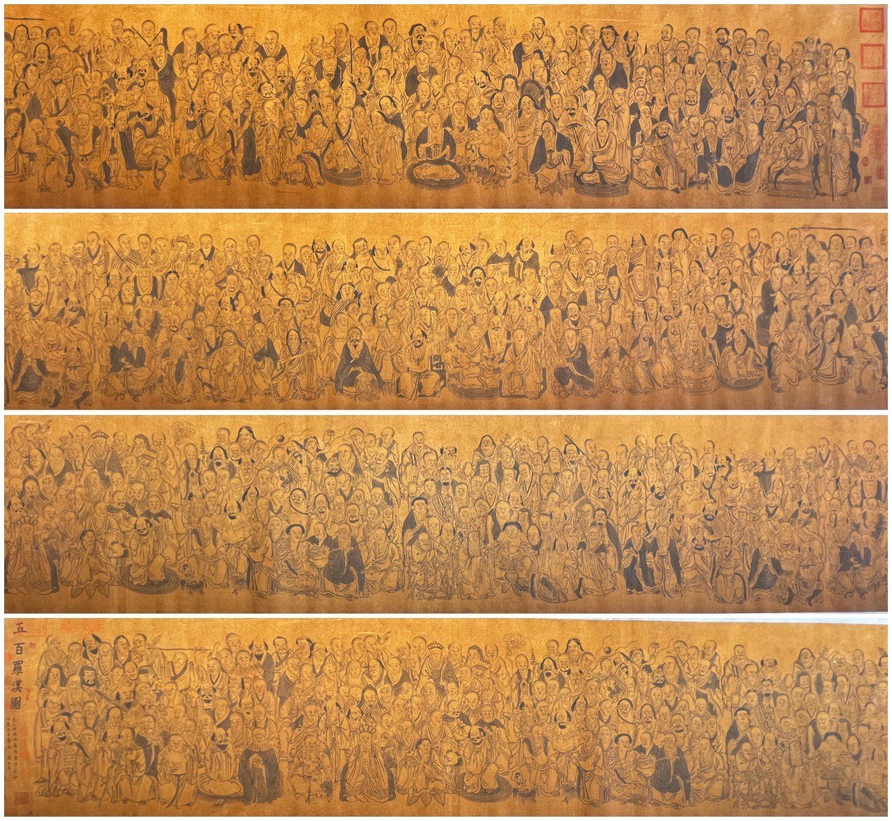 Chinese scroll painting Li Gonglin