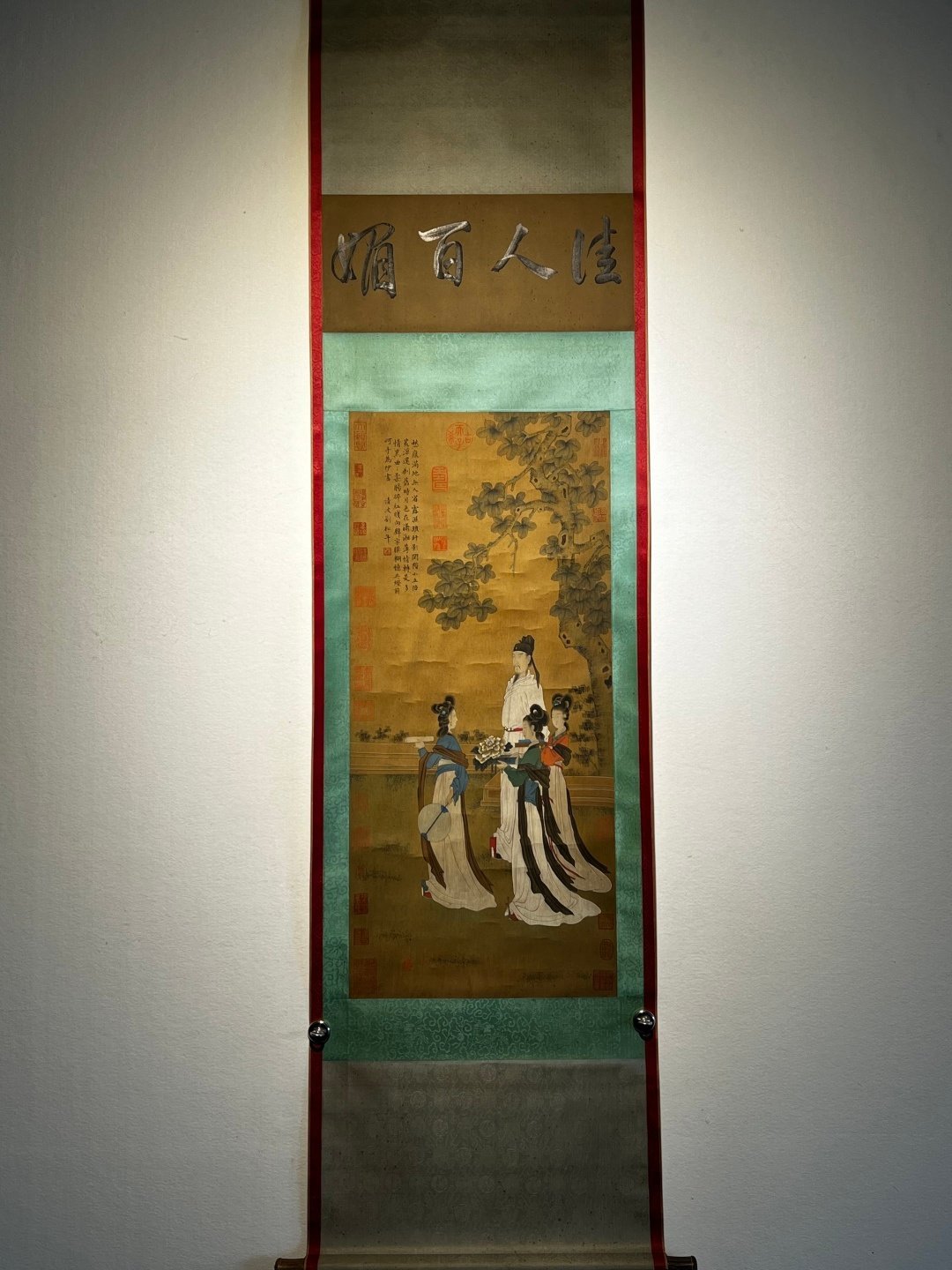Chinese scroll painting Liu Songnian