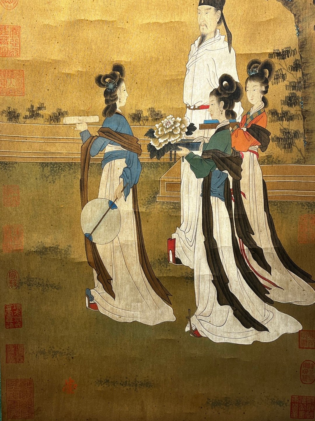 Chinese scroll painting Liu Songnian