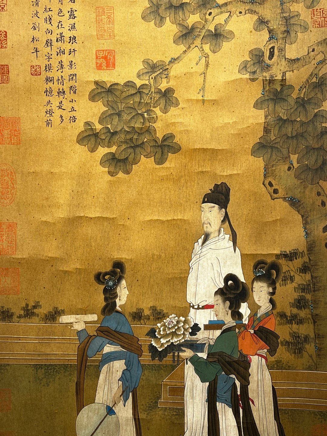 Chinese scroll painting Liu Songnian