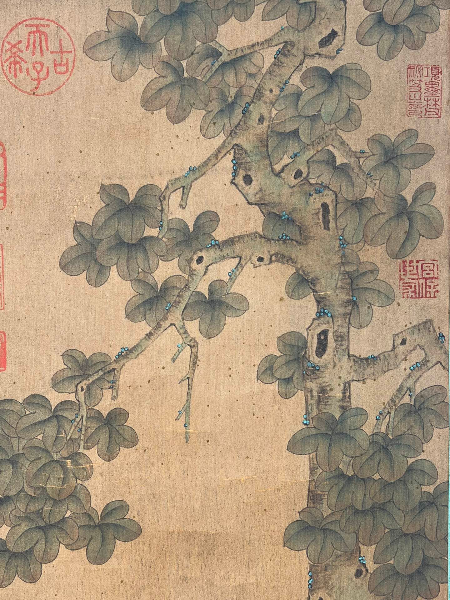 Chinese scroll painting Liu Songnian
