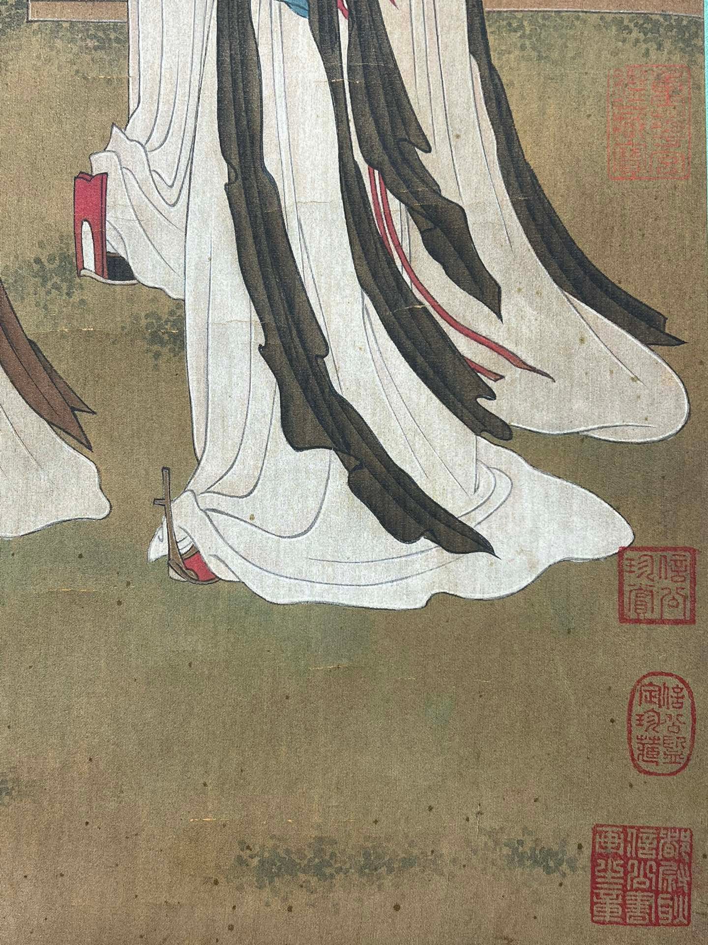 Chinese scroll painting Liu Songnian