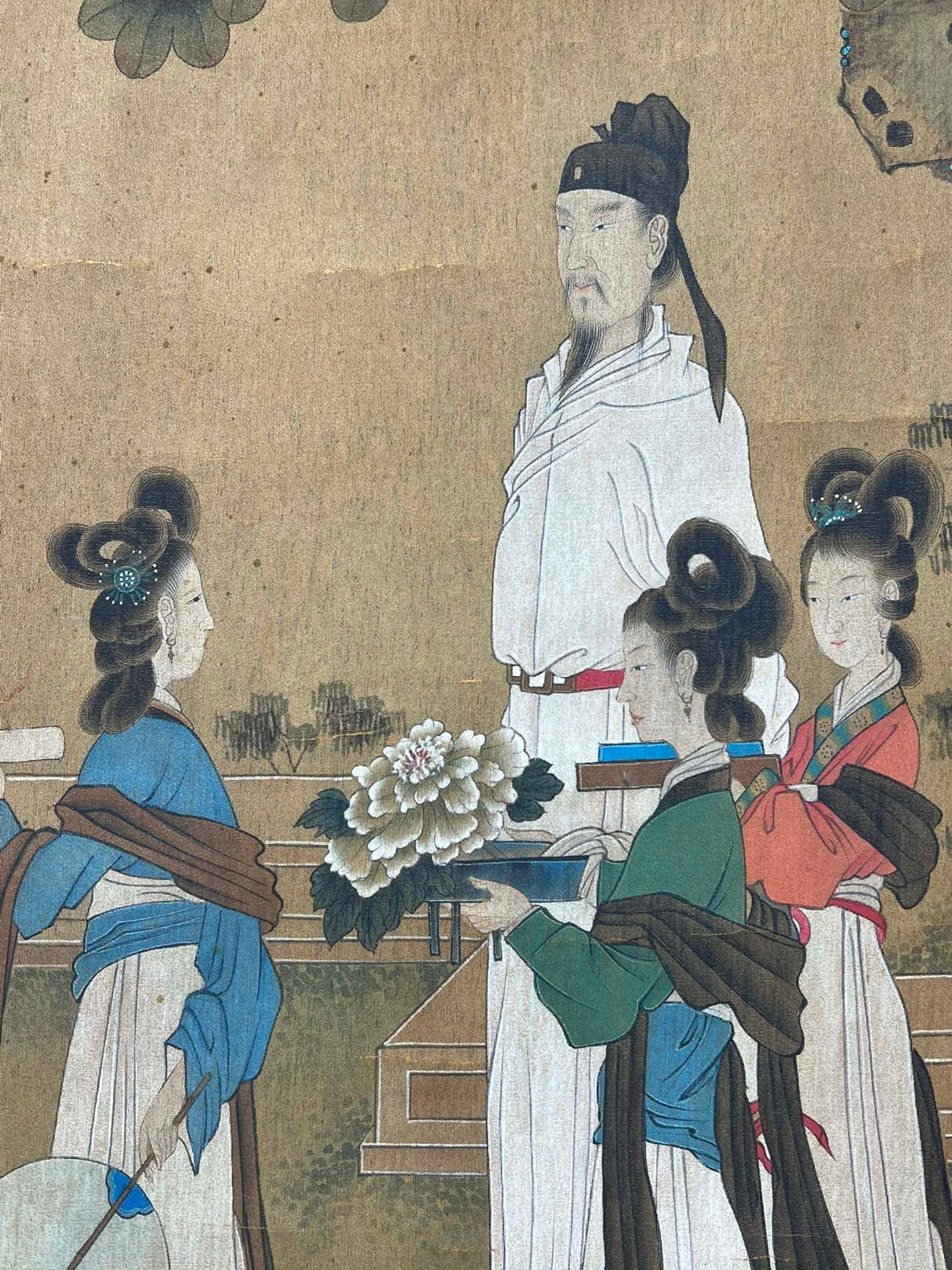 Chinese scroll painting Liu Songnian