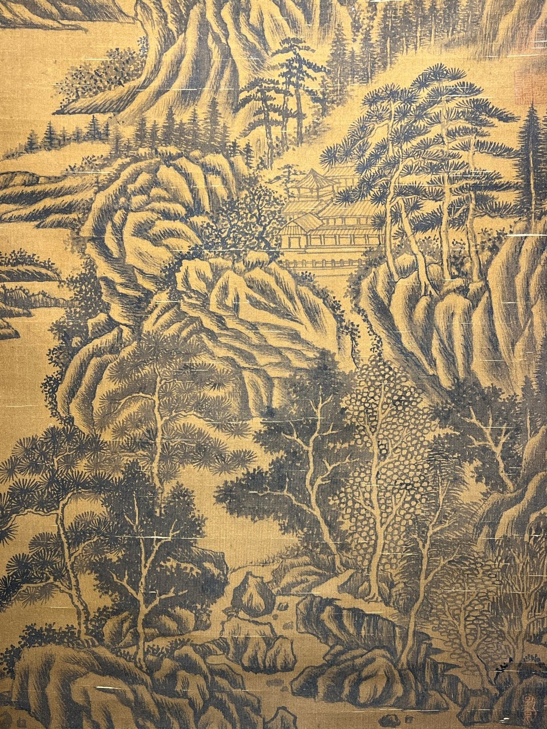 Chinese scroll painting Yan Wengui