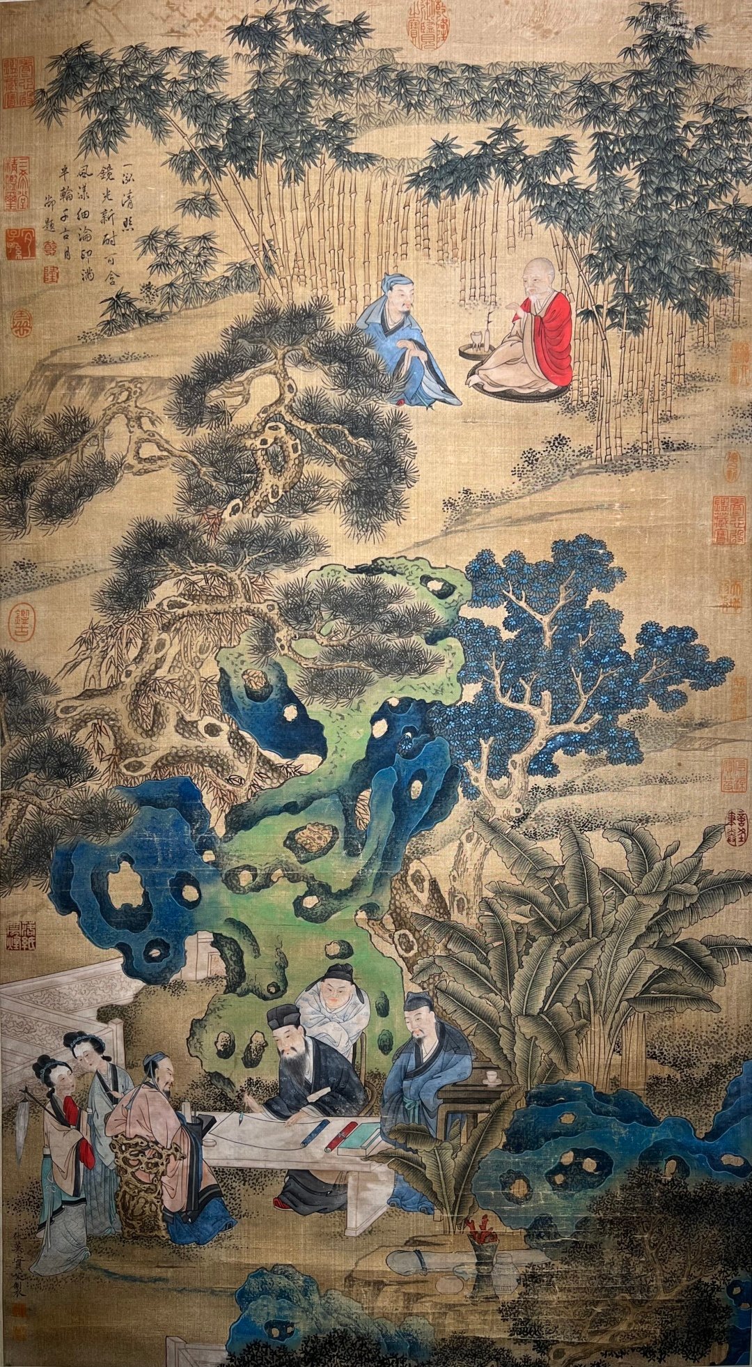 Chinese scroll painting Qiu Ying