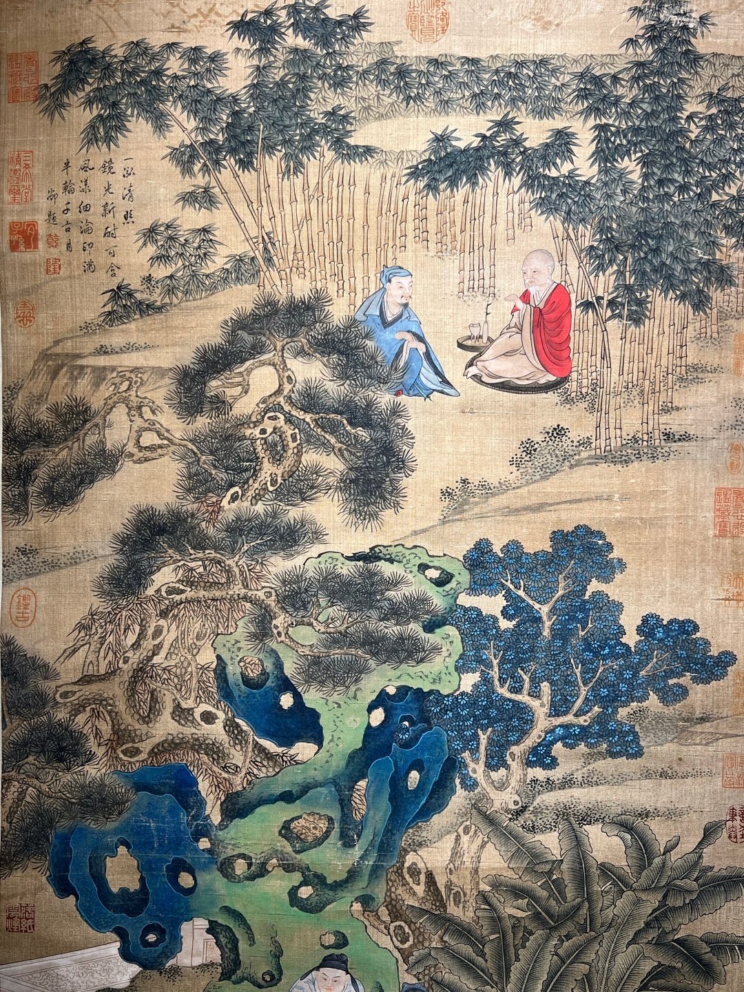 Chinese scroll painting Qiu Ying