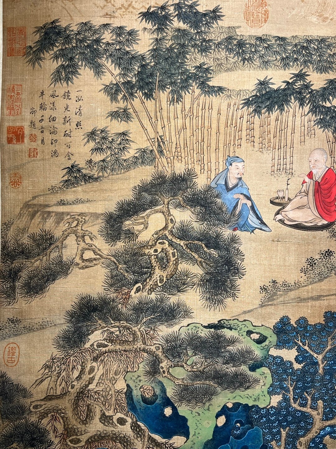 Chinese scroll painting Qiu Ying