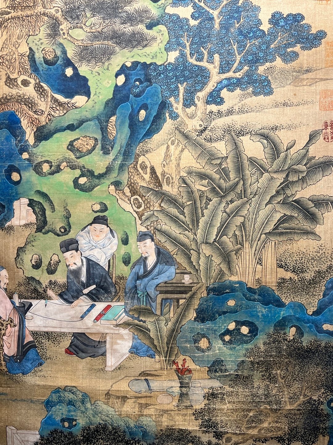 Chinese scroll painting Qiu Ying