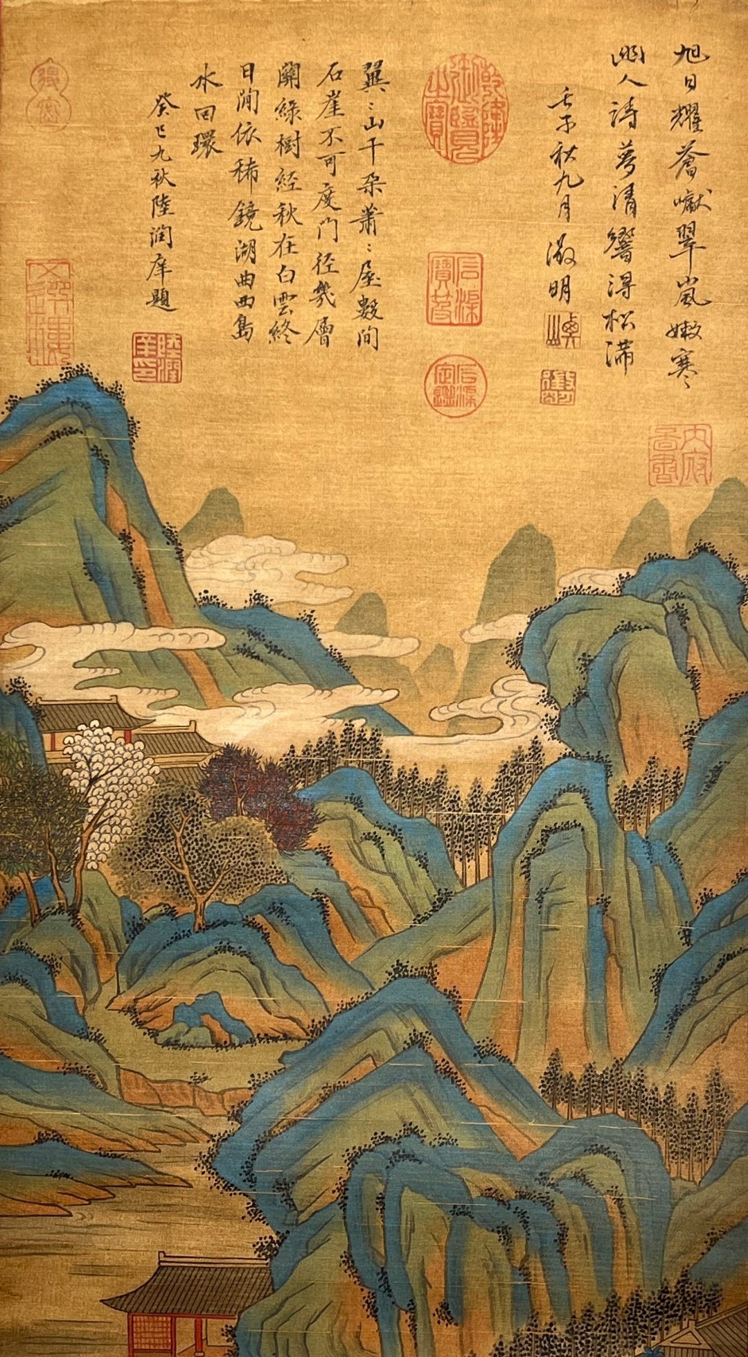 Chinese scroll painting Wen Zhengming