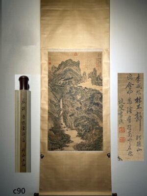 Chinese scroll painting Lan Ying