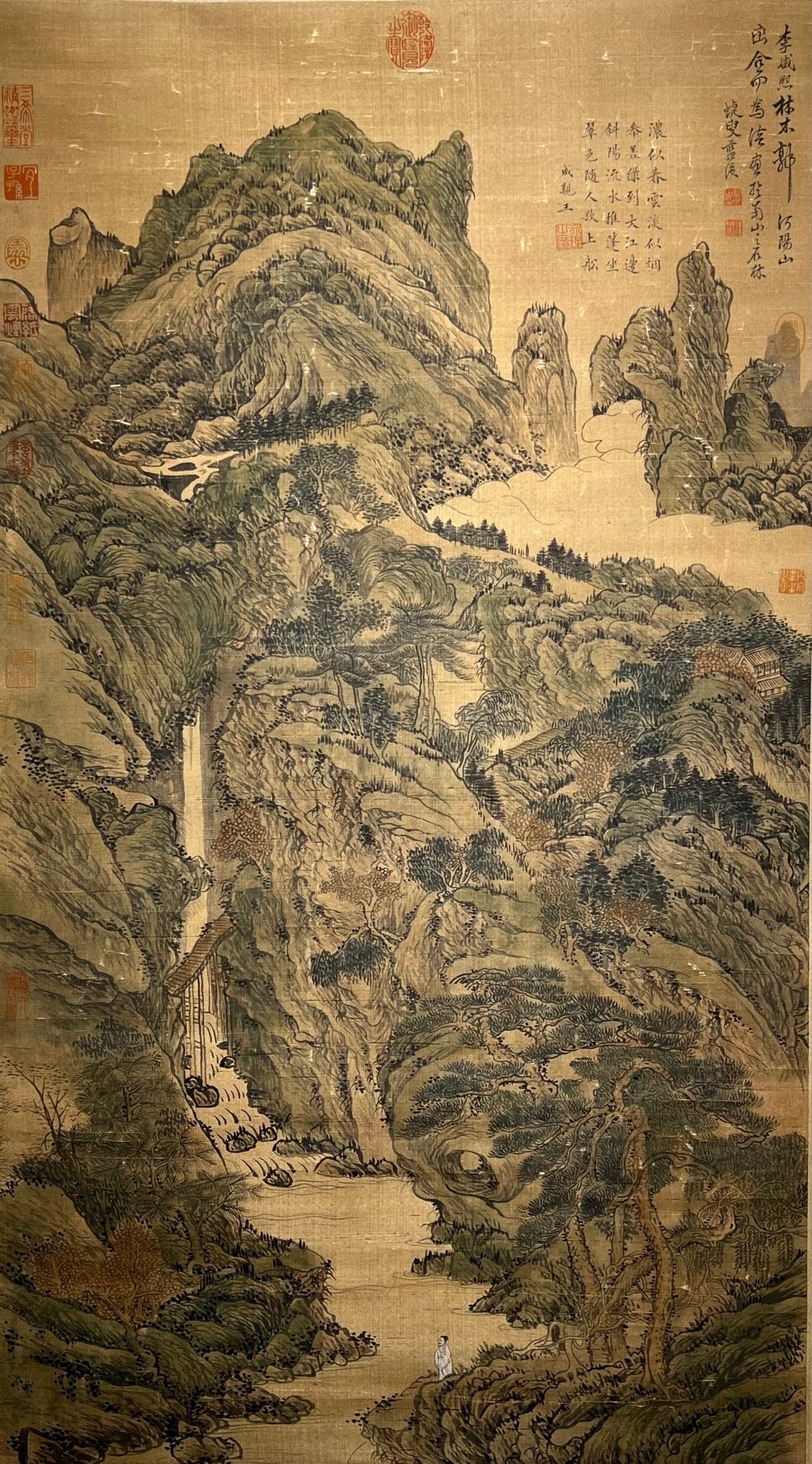 Chinese scroll painting Lan Ying