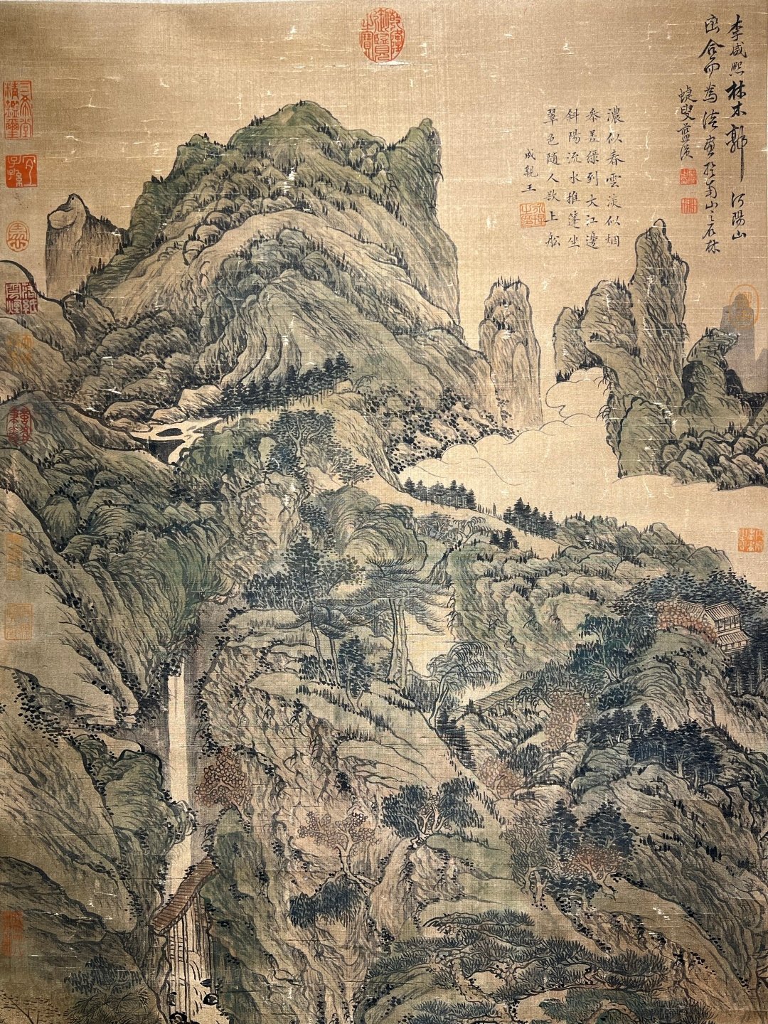 Chinese scroll painting Lan Ying