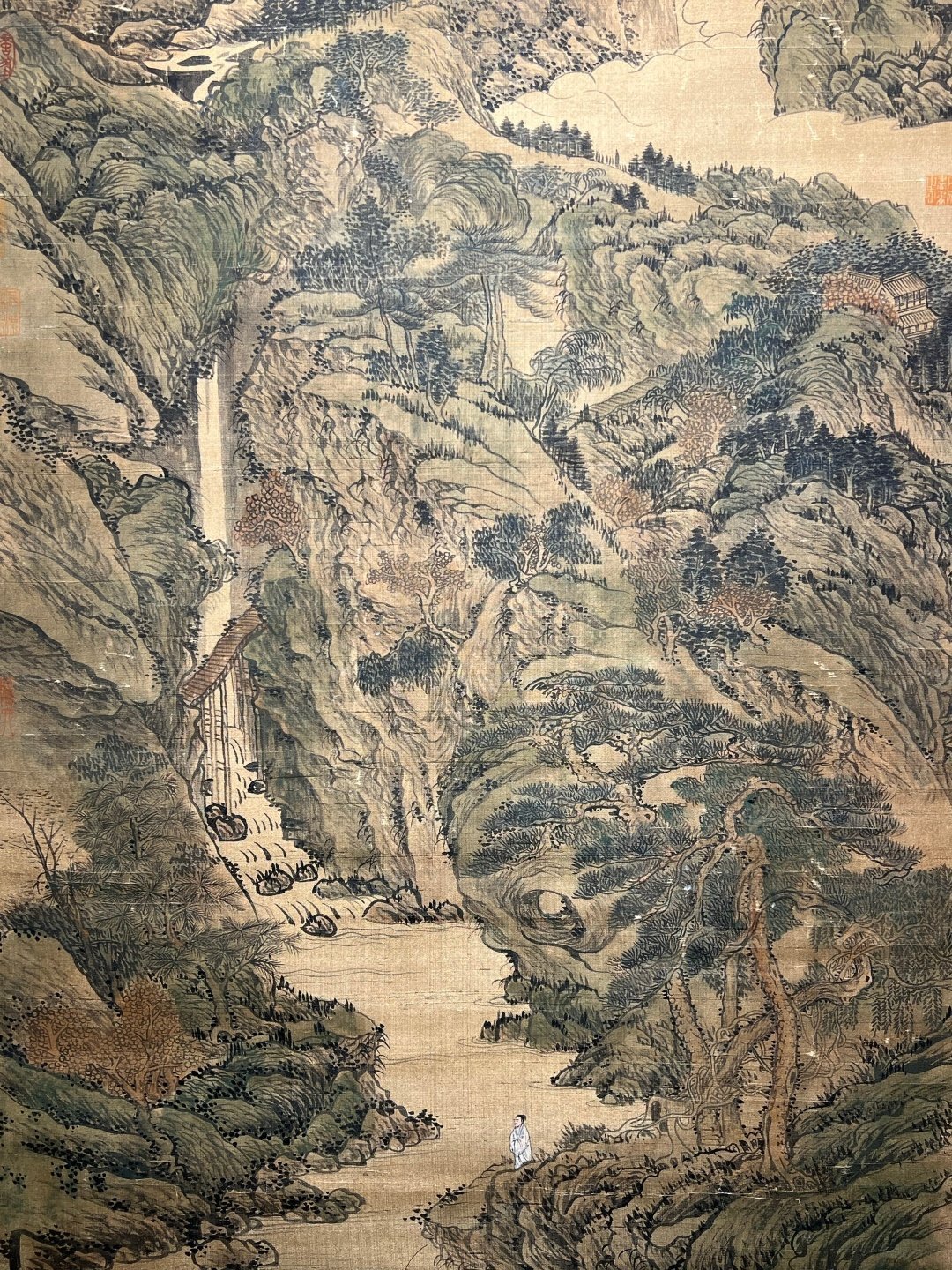 Chinese scroll painting Lan Ying