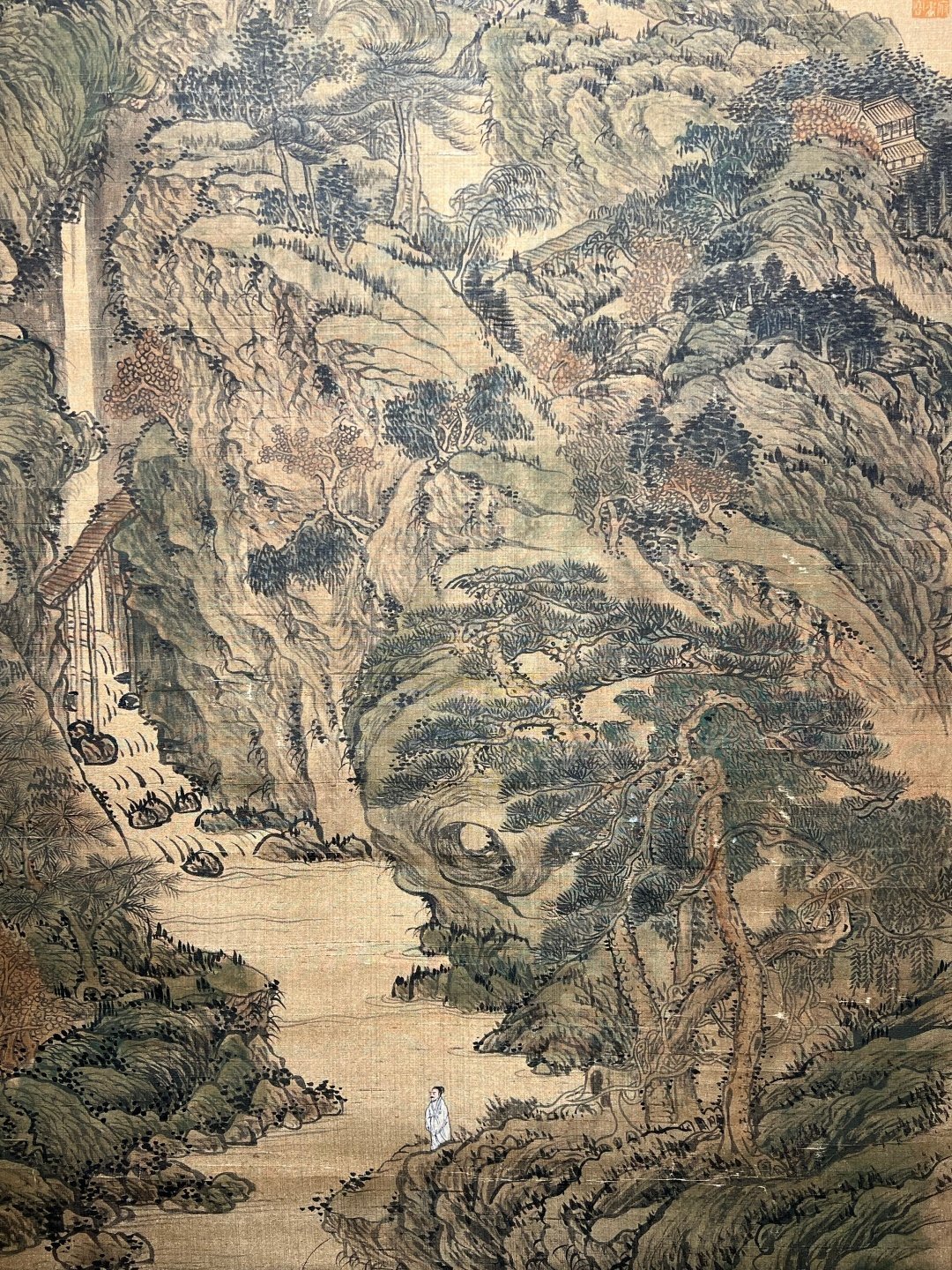 Chinese scroll painting Lan Ying