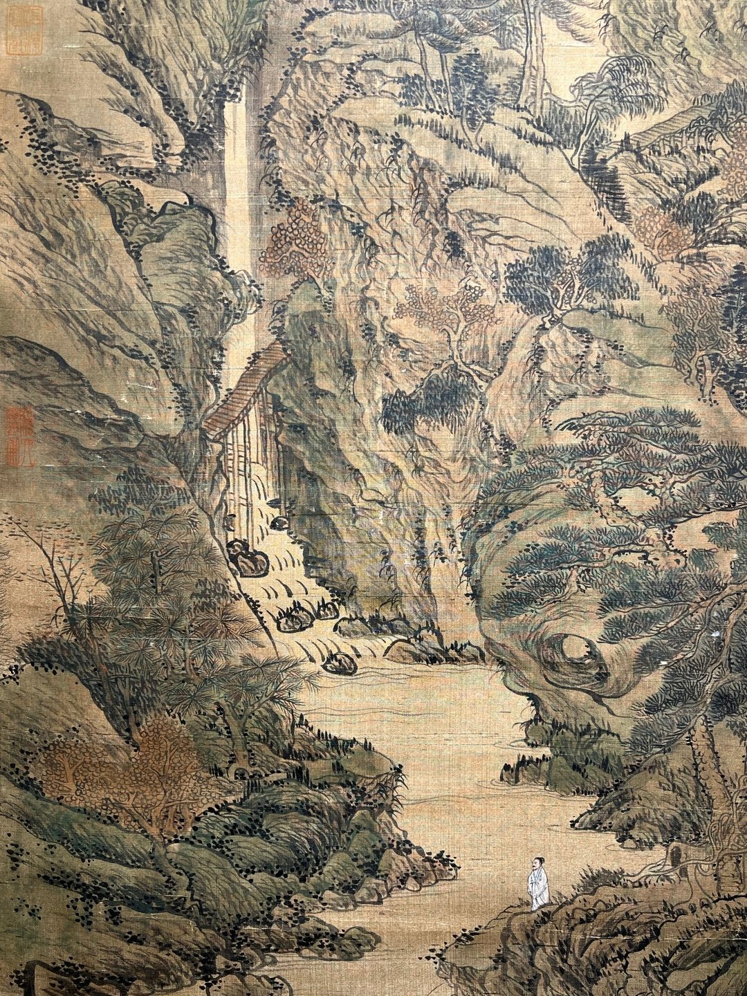 Chinese scroll painting Lan Ying