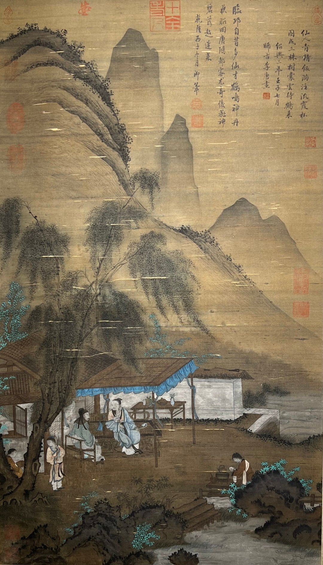 Chinese scroll painting Li Tang