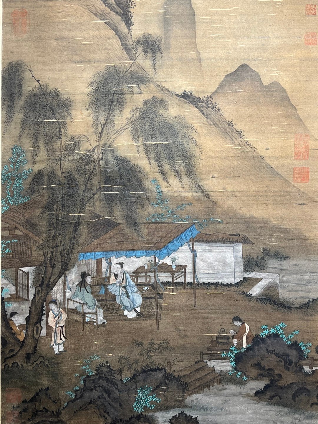 Chinese scroll painting Li Tang