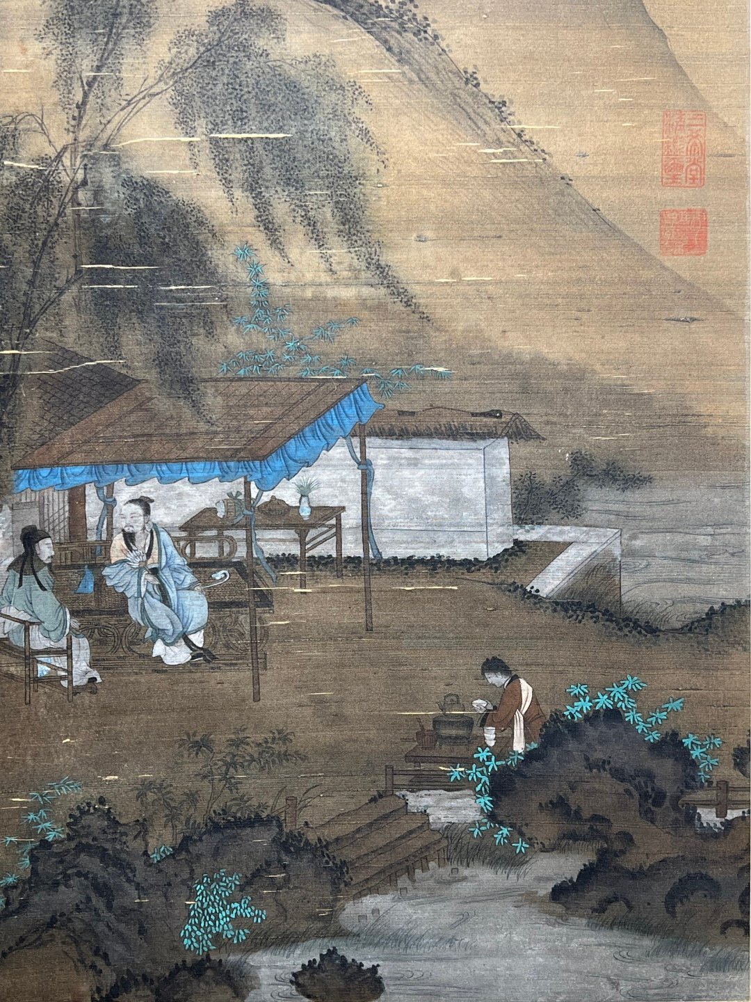 Chinese scroll painting Li Tang