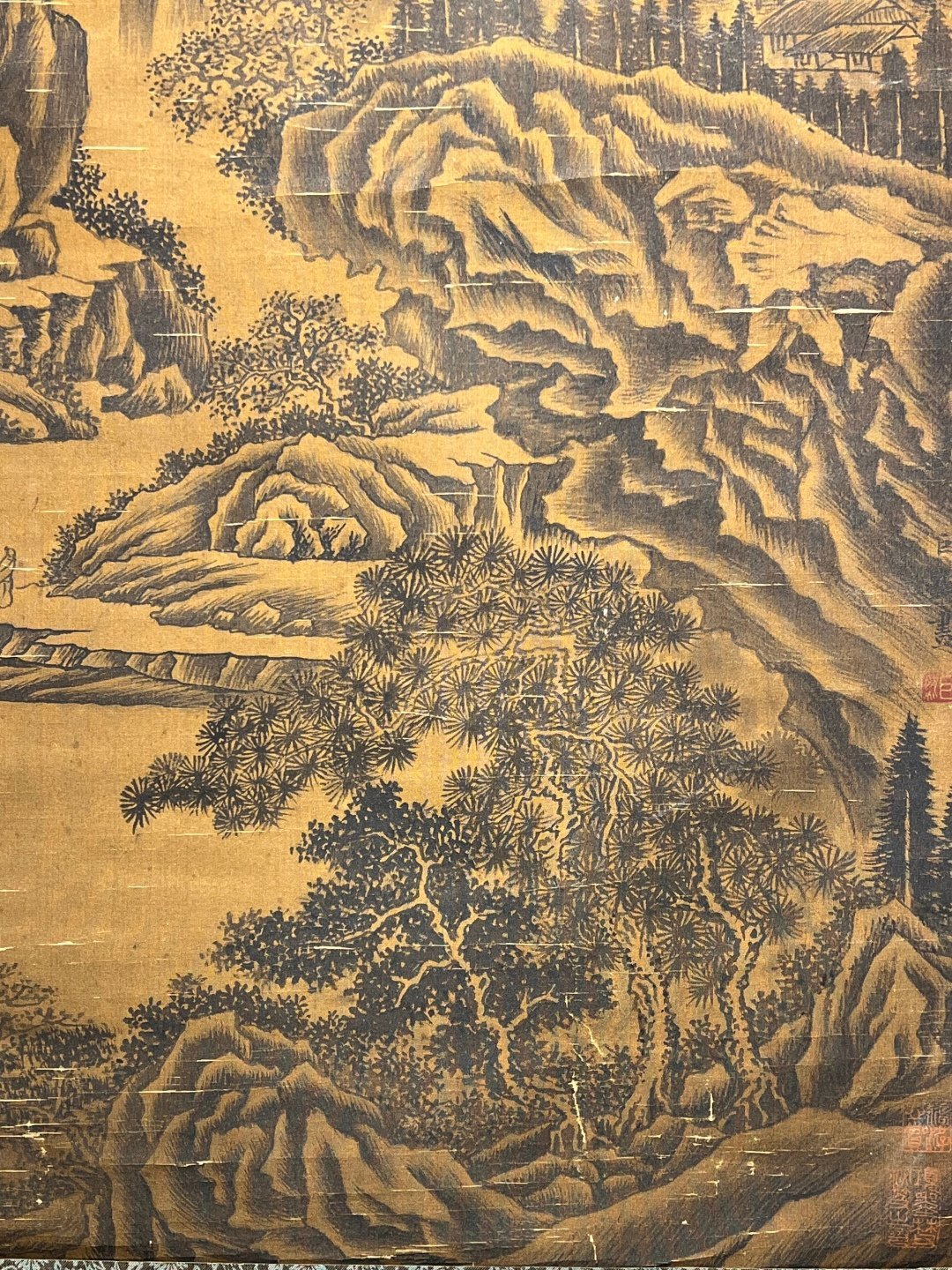 Chinese scroll painting Ju Ran