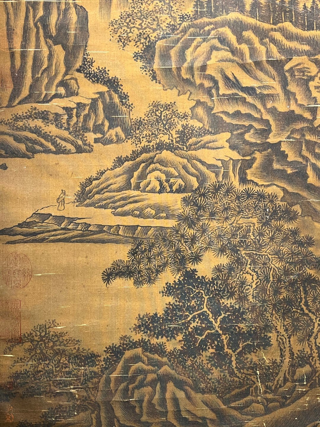 Chinese scroll painting Ju Ran