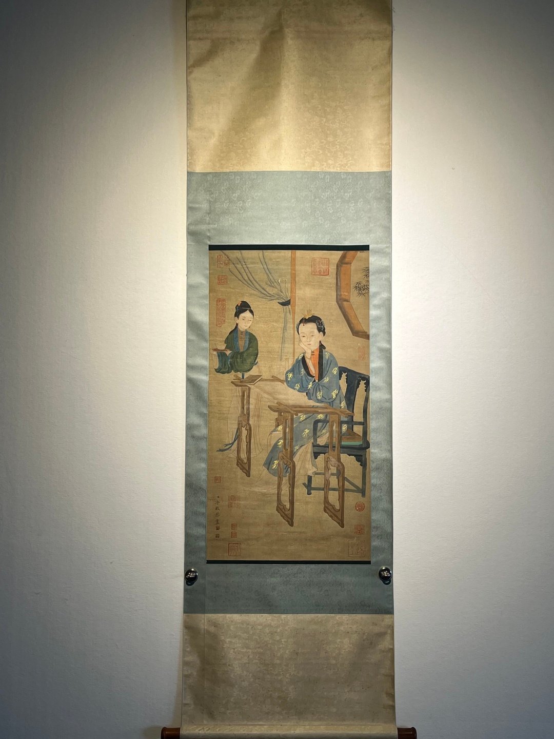 Chinese scroll painting Leng Mei