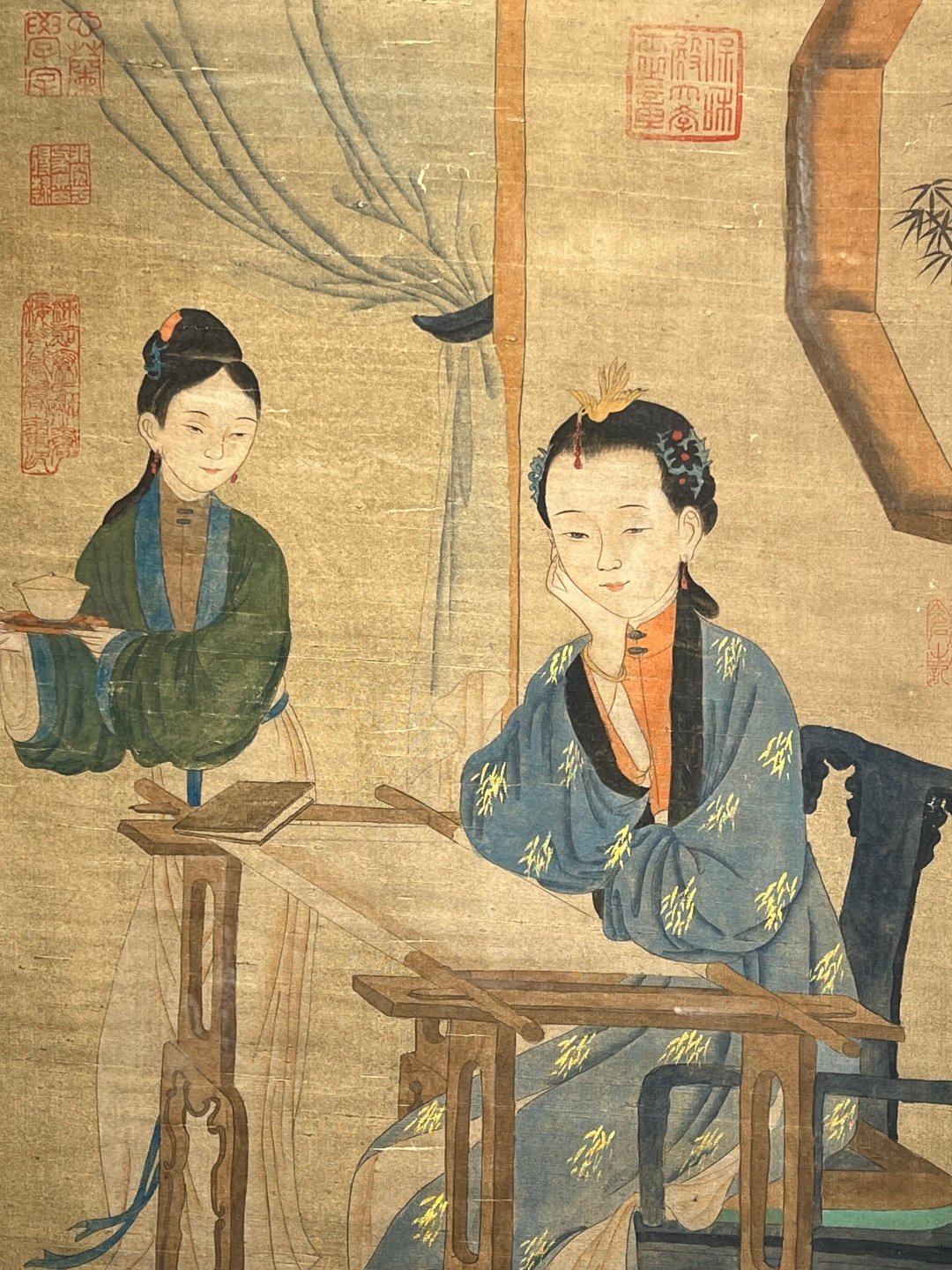 Chinese scroll painting Leng Mei