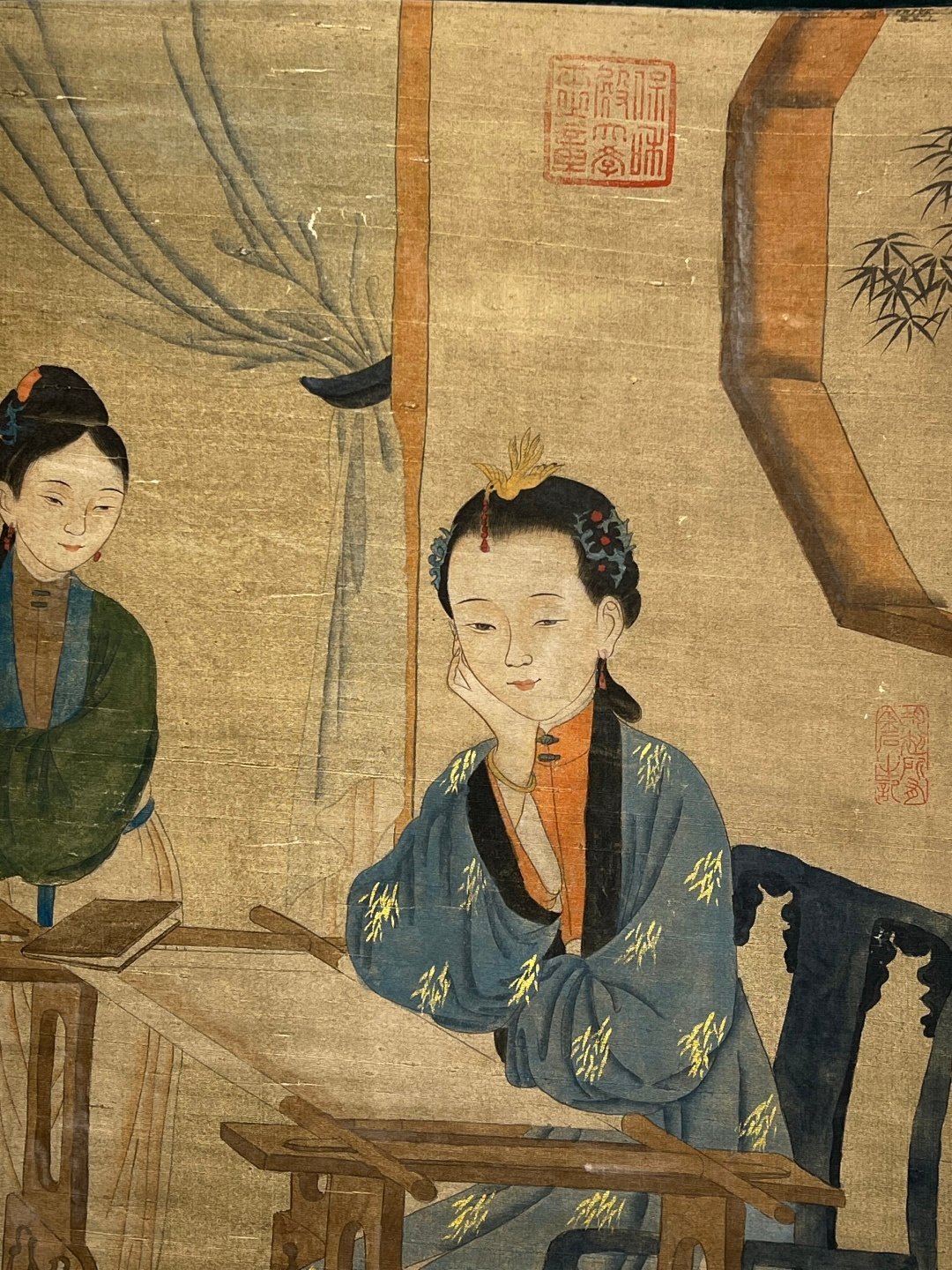Chinese scroll painting Leng Mei