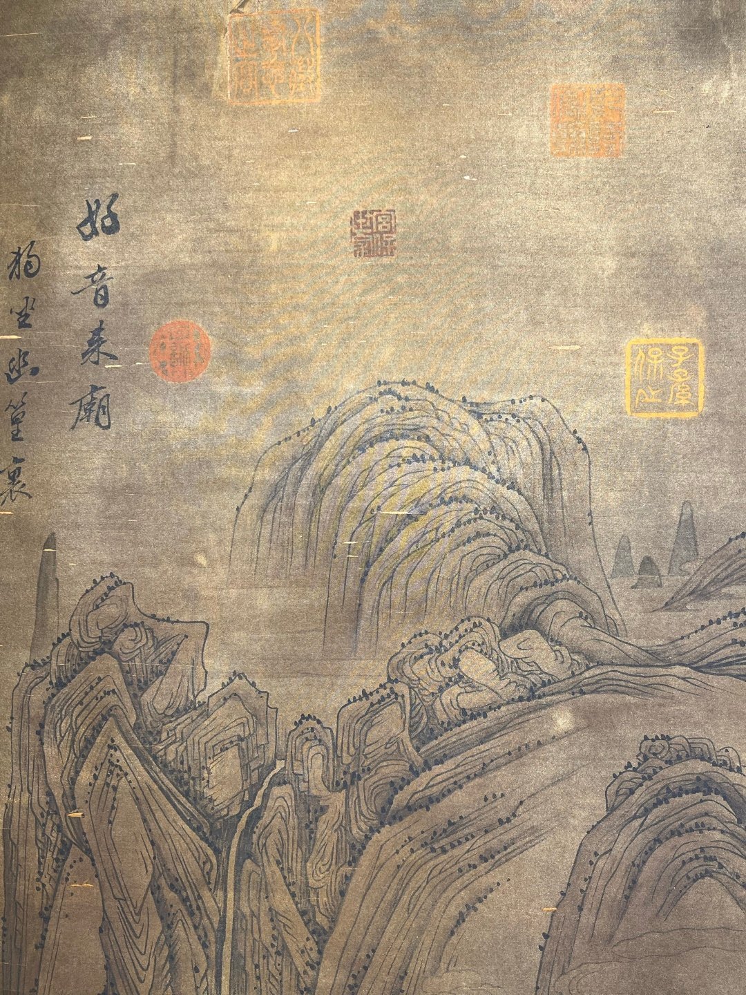 Chinese scroll painting Li Zhi