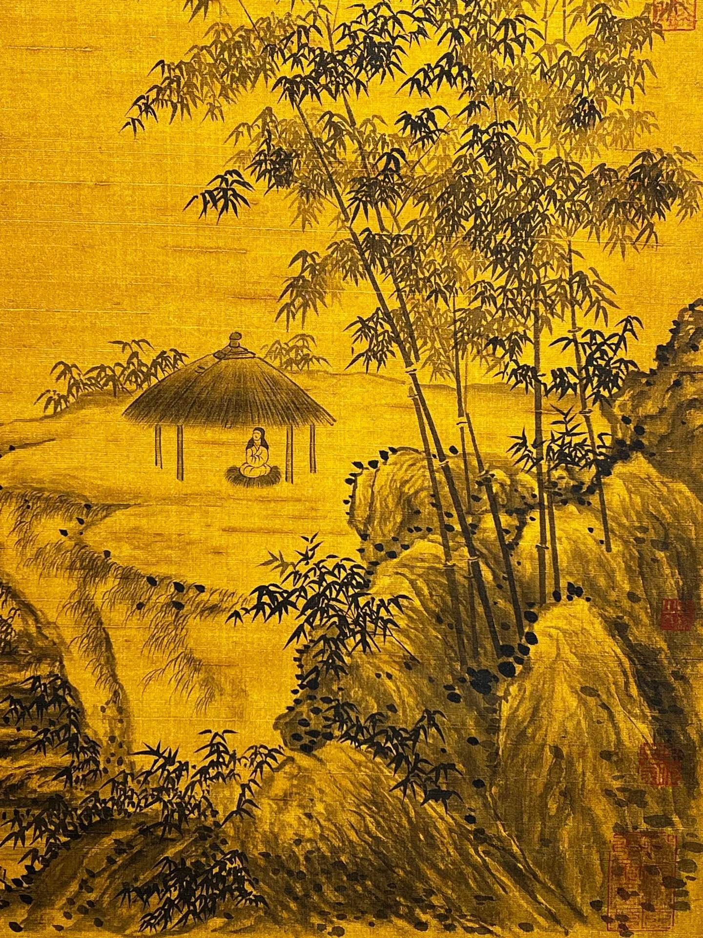 Chinese scroll painting Wang Mengduan