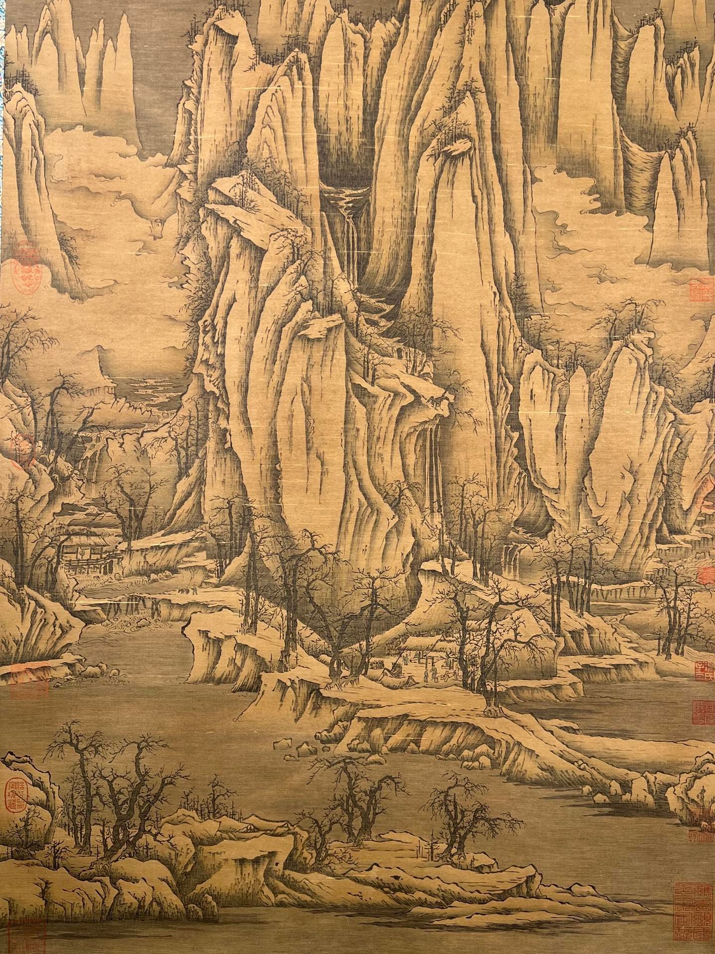 Chinese scroll painting Fan Kuan