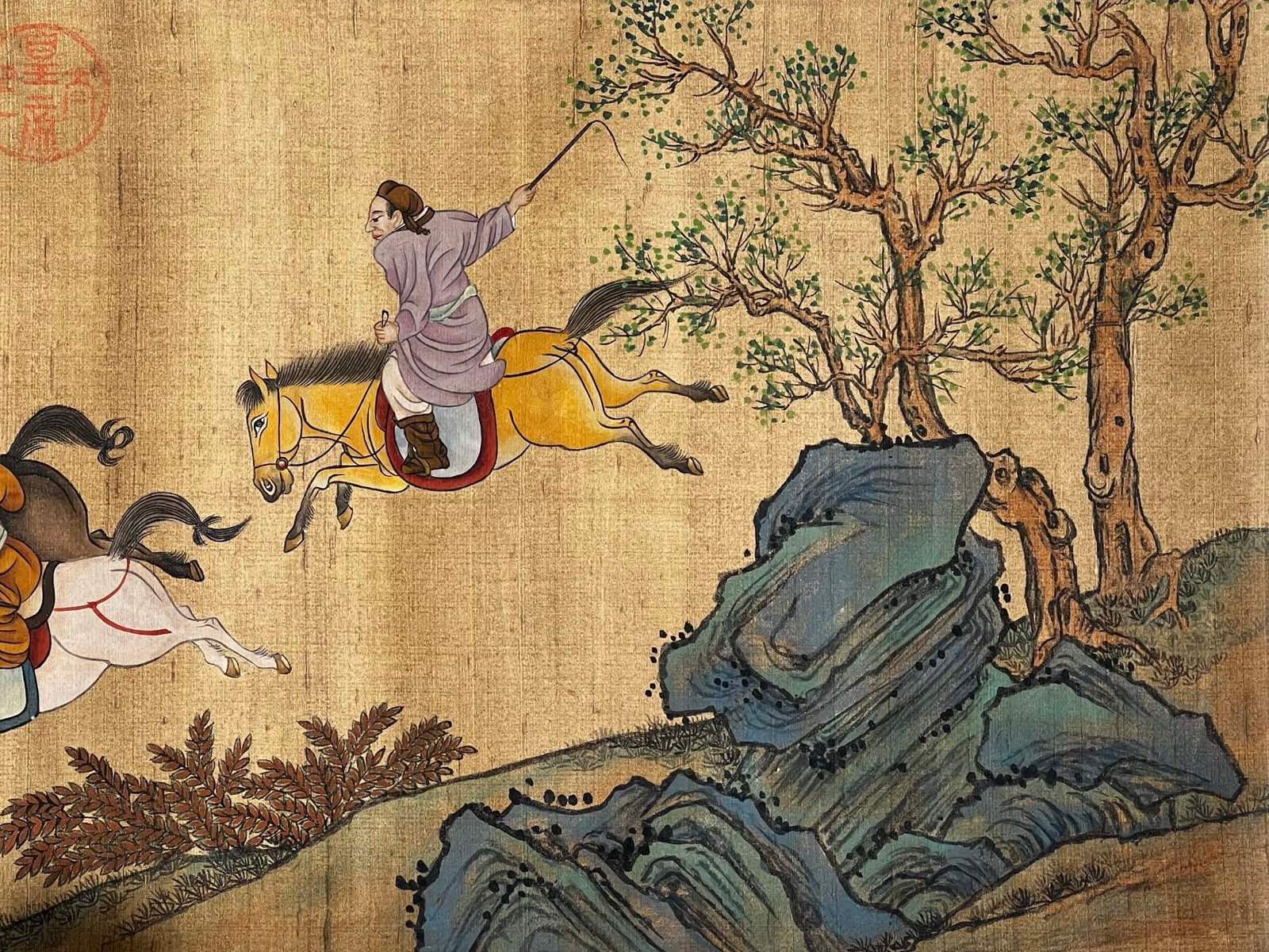 Chinese scroll painting Tang Yin