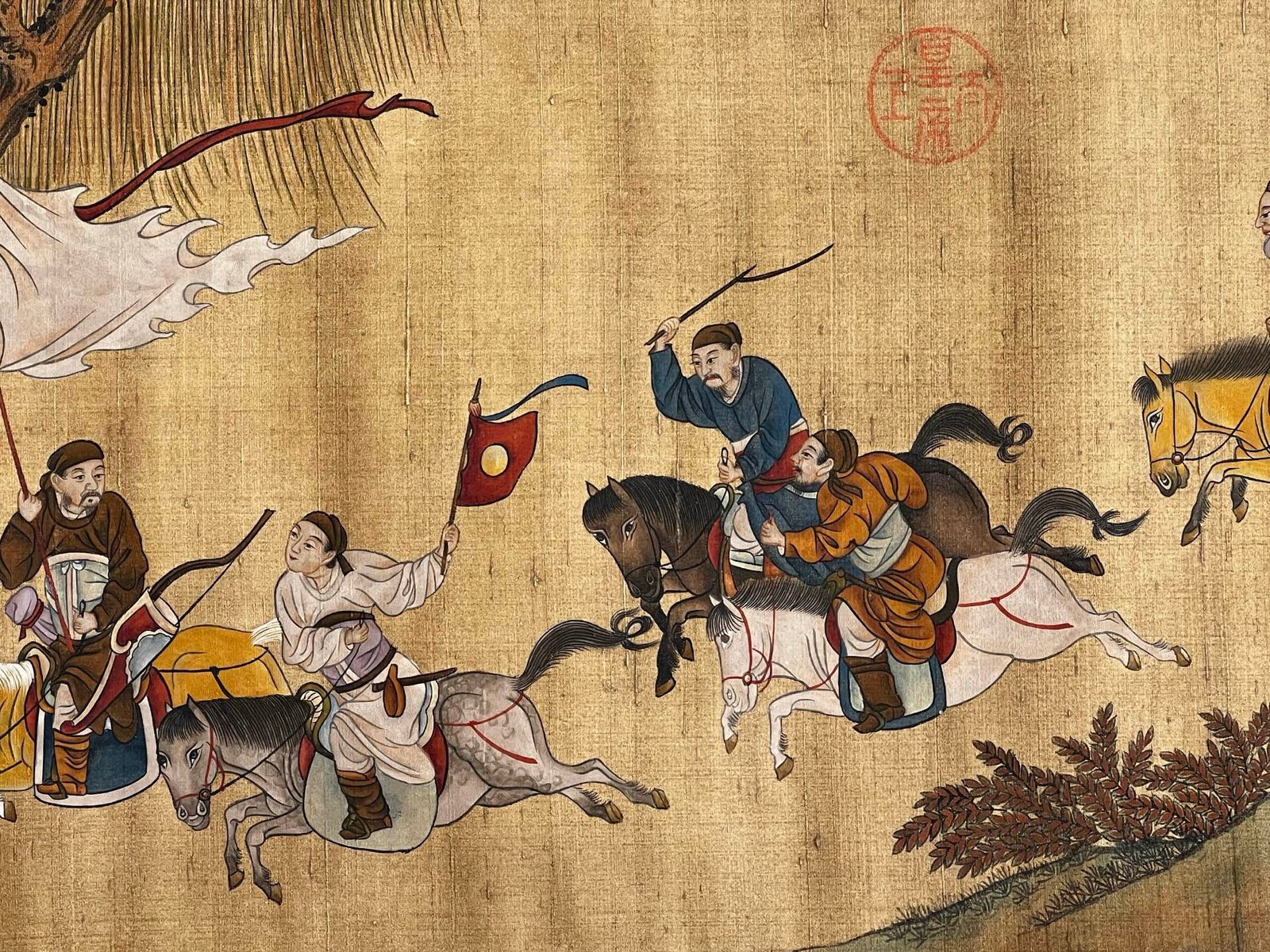 Chinese scroll painting Tang Yin