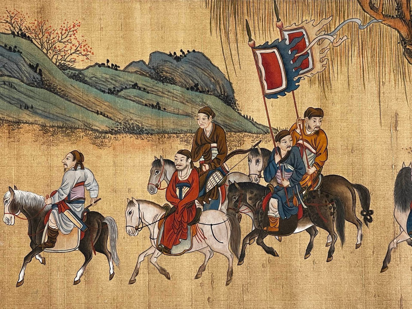 Chinese scroll painting Tang Yin