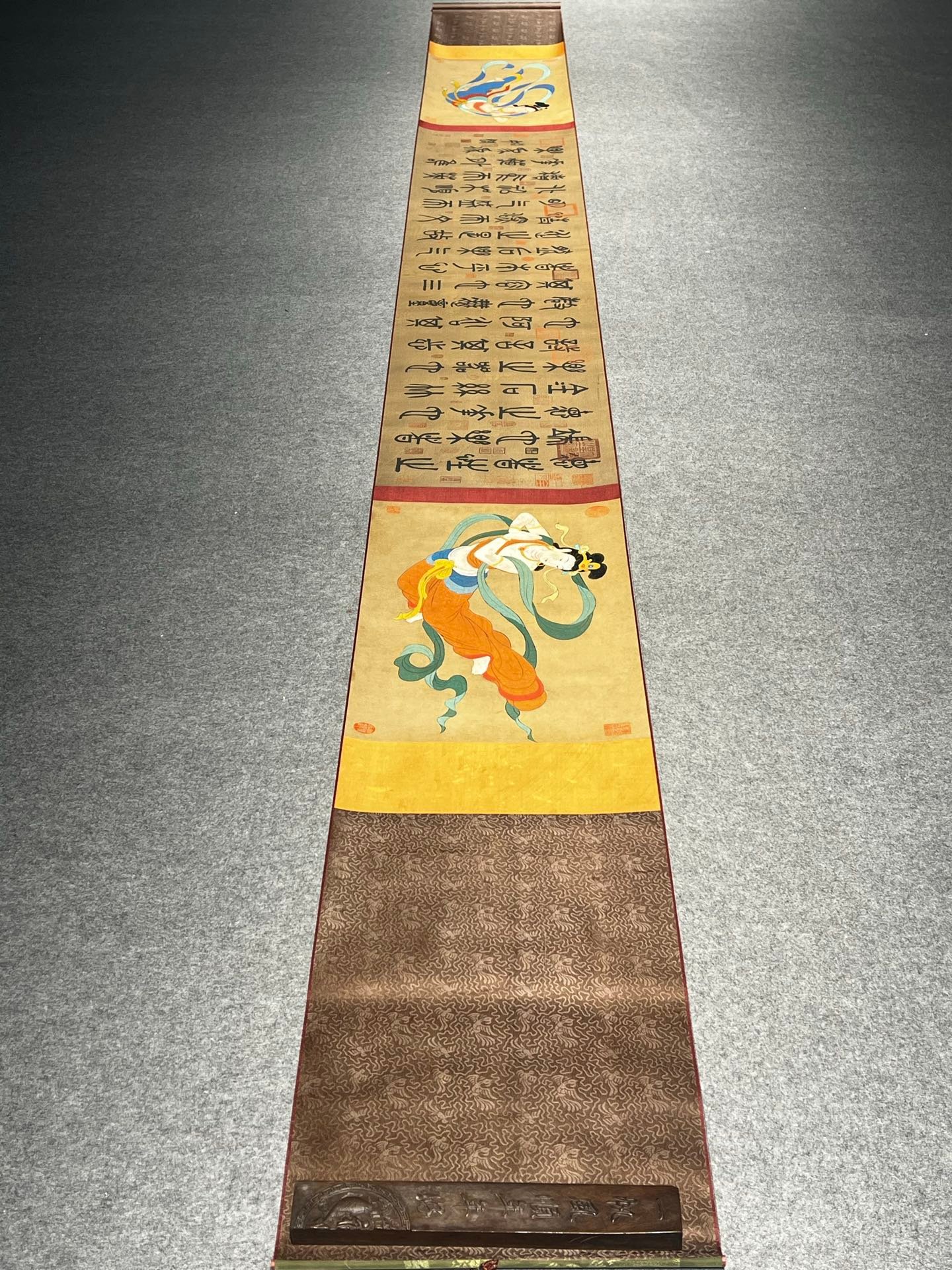 Chinese scroll painting N ü wa