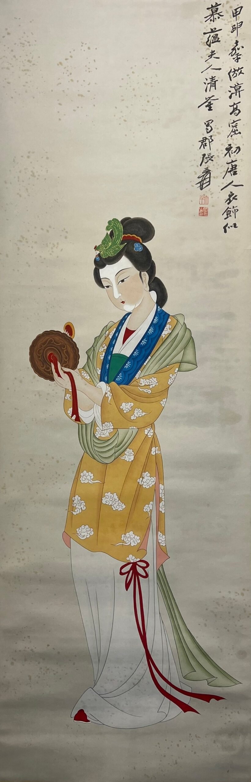 Chinese scroll painting Zhang Daqian