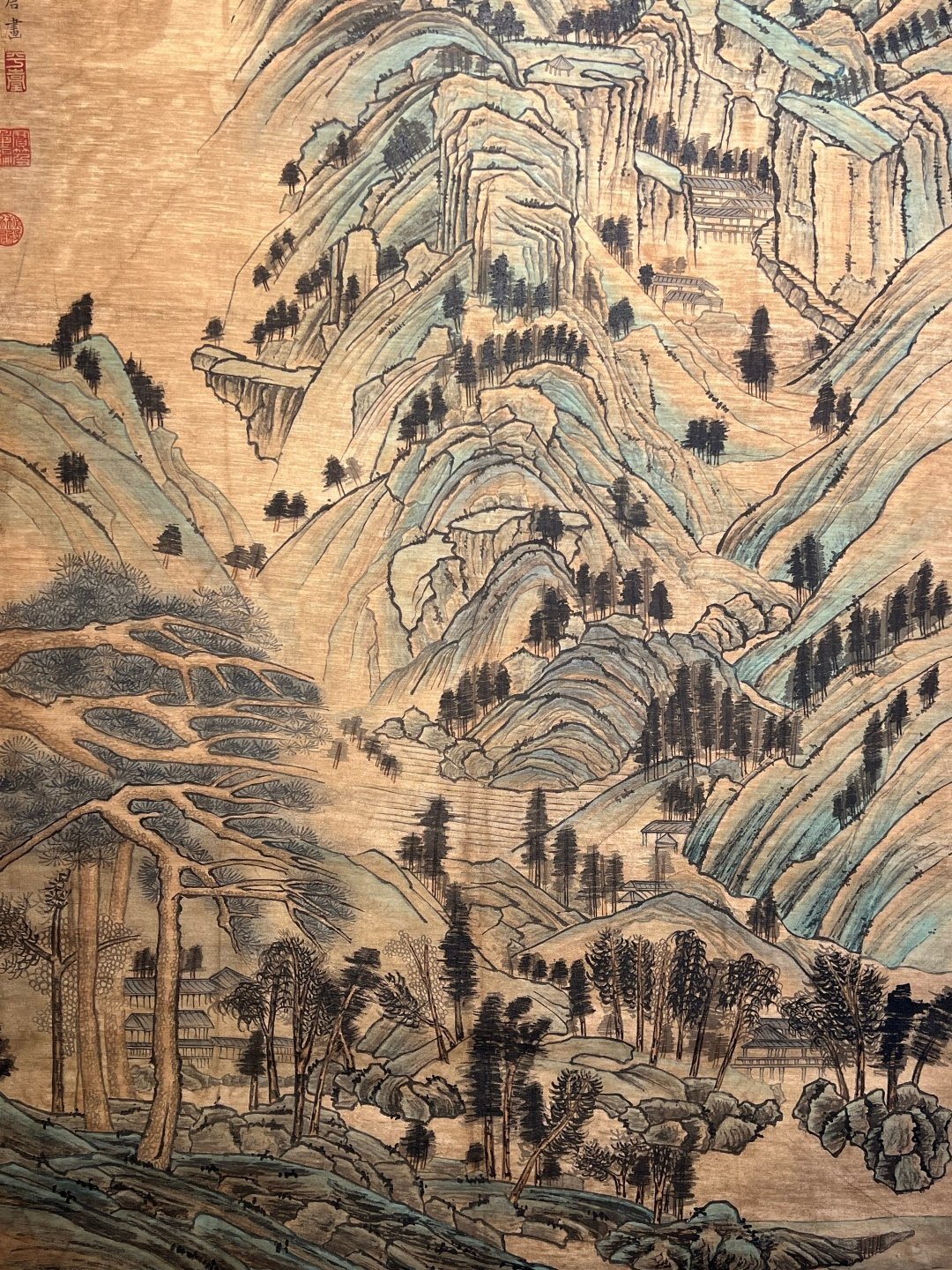 Chinese scroll painting Li Tang